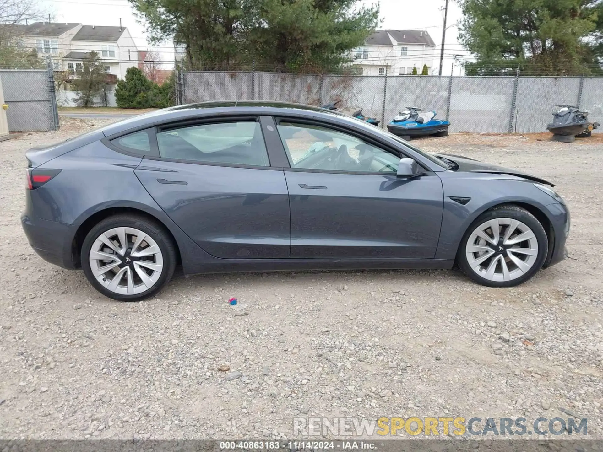 13 Фотография поврежденного автомобиля 5YJ3E1EB2PF686312 TESLA MODEL 3 2023