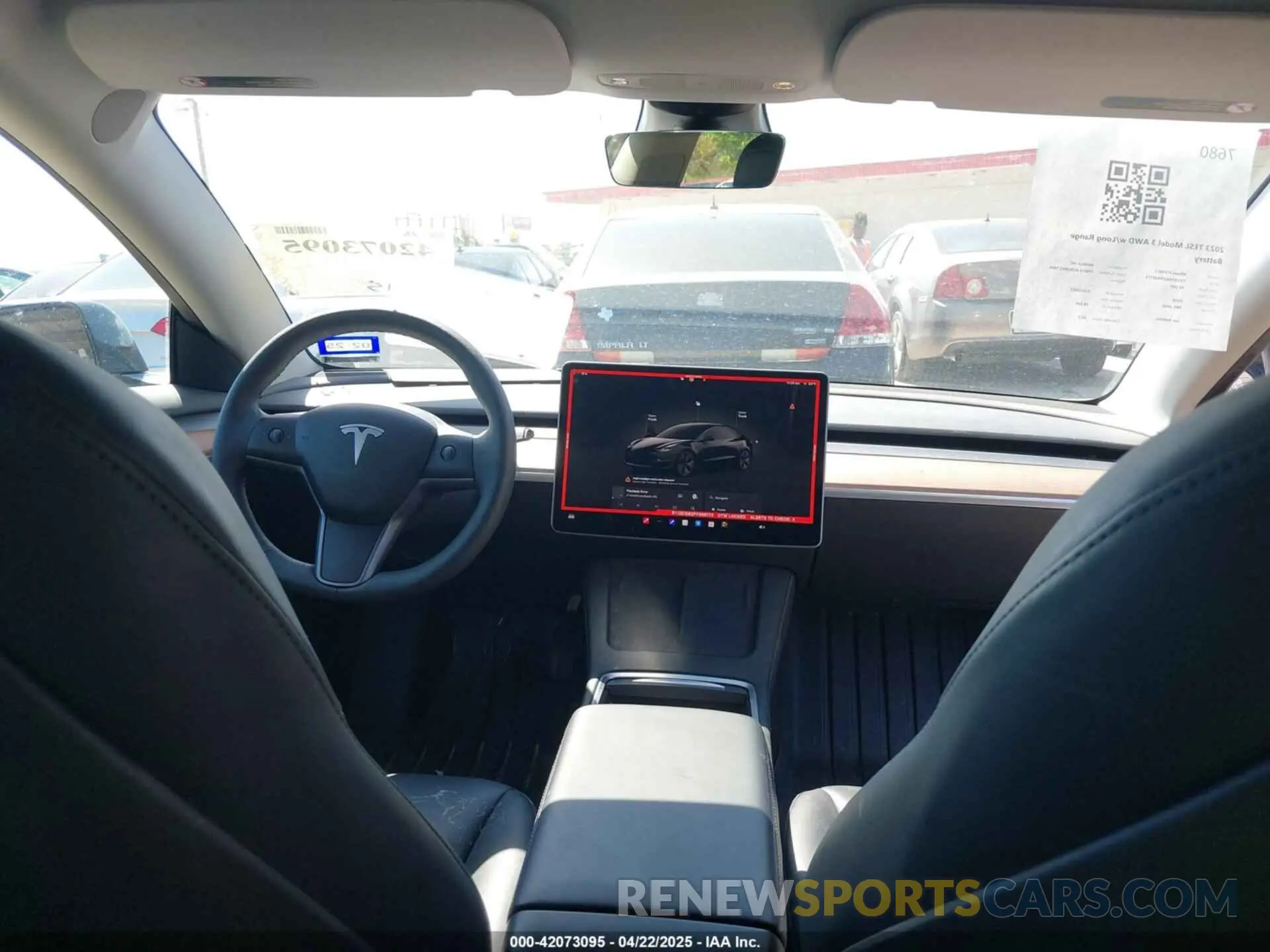 19 Фотография поврежденного автомобиля 5YJ3E1EB2PF688173 TESLA MODEL 3 2023
