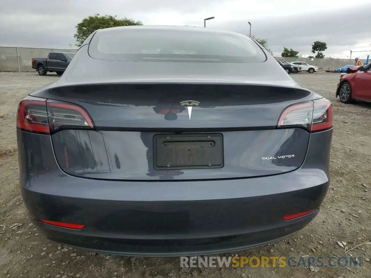 6 Photograph of a damaged car 5YJ3E1EB2PF694247 TESLA MODEL 3 2023