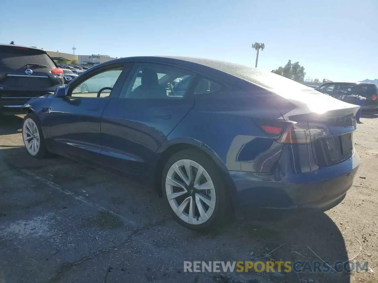 2 Фотография поврежденного автомобиля 5YJ3E1EB3PF386777 TESLA MODEL 3 2023
