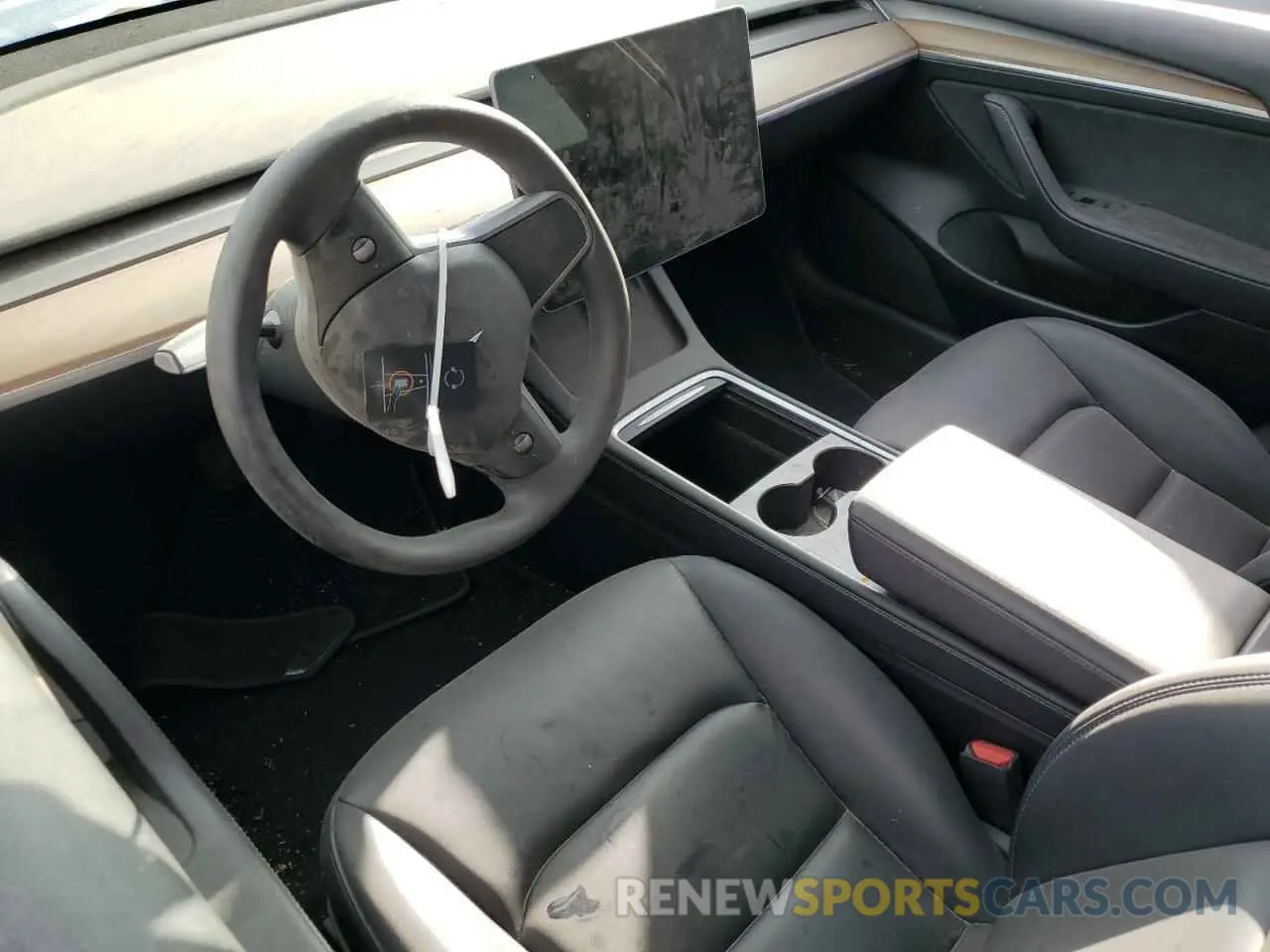8 Фотография поврежденного автомобиля 5YJ3E1EB3PF386777 TESLA MODEL 3 2023