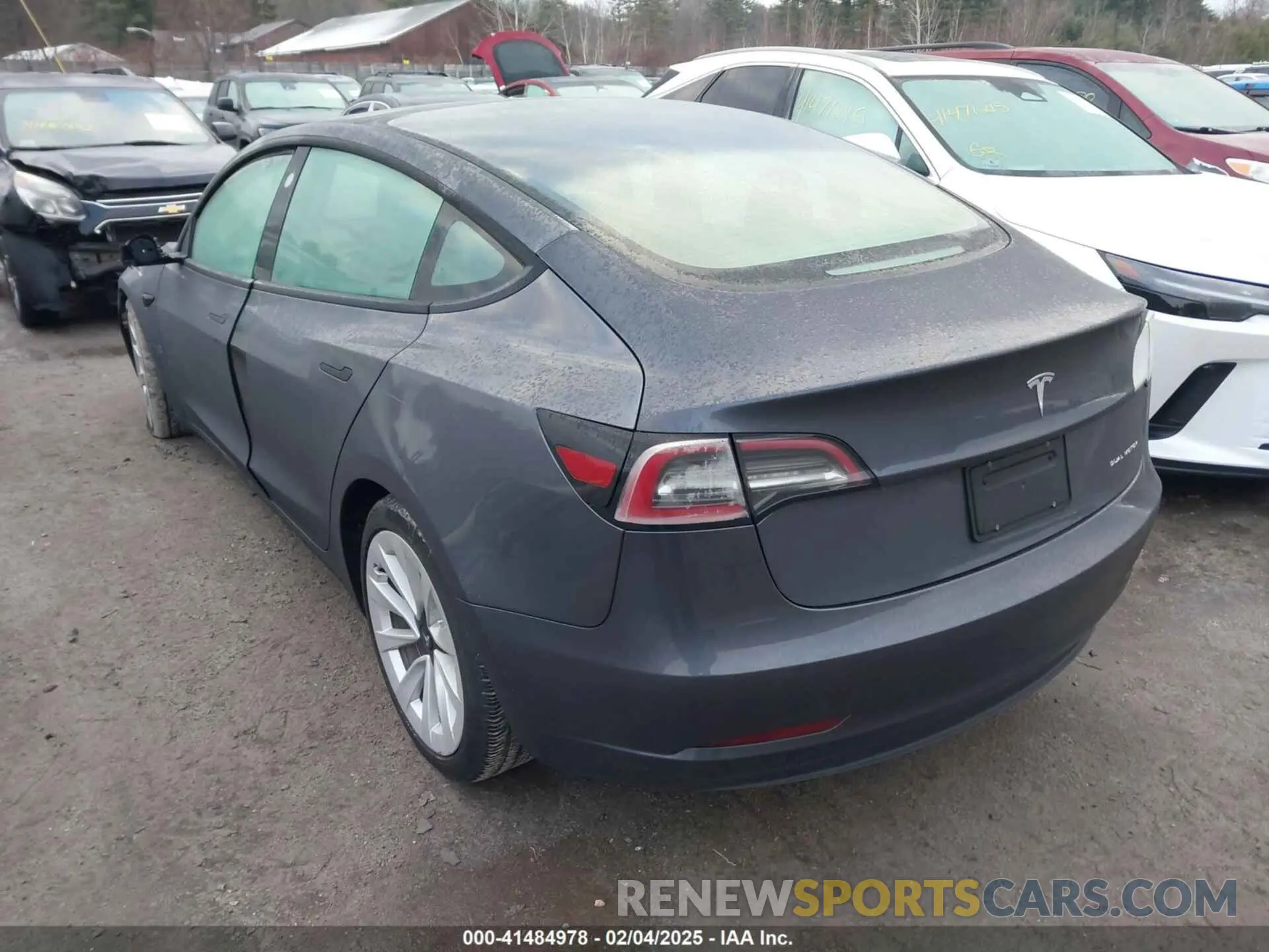 3 Photograph of a damaged car 5YJ3E1EB3PF389517 TESLA MODEL 3 2023