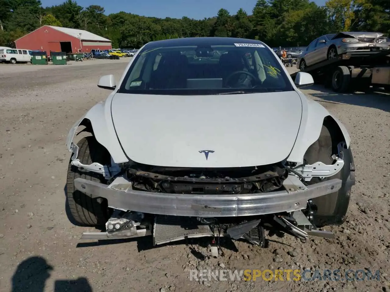 5 Photograph of a damaged car 5YJ3E1EB3PF415386 TESLA MODEL 3 2023
