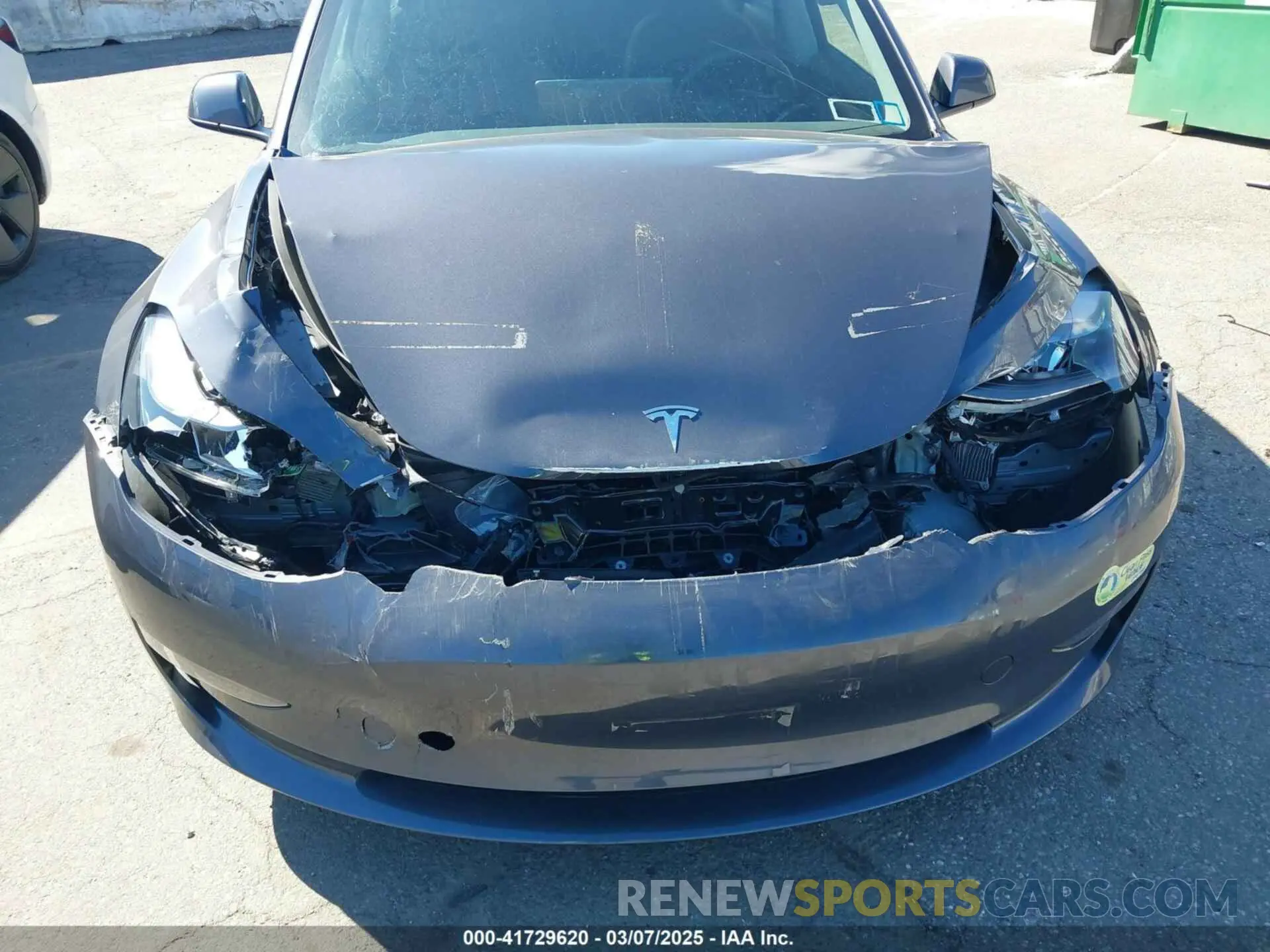 6 Photograph of a damaged car 5YJ3E1EB3PF415677 TESLA MODEL 3 2023