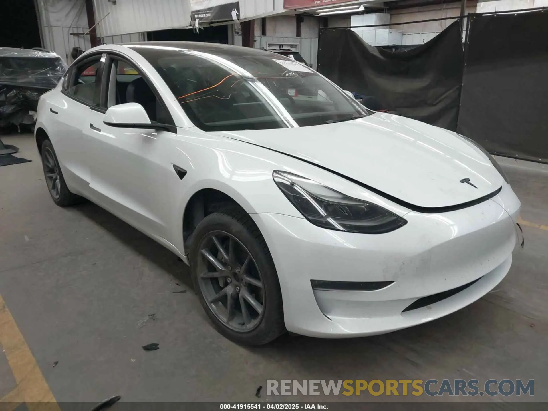 1 Photograph of a damaged car 5YJ3E1EB3PF603955 TESLA MODEL 3 2023