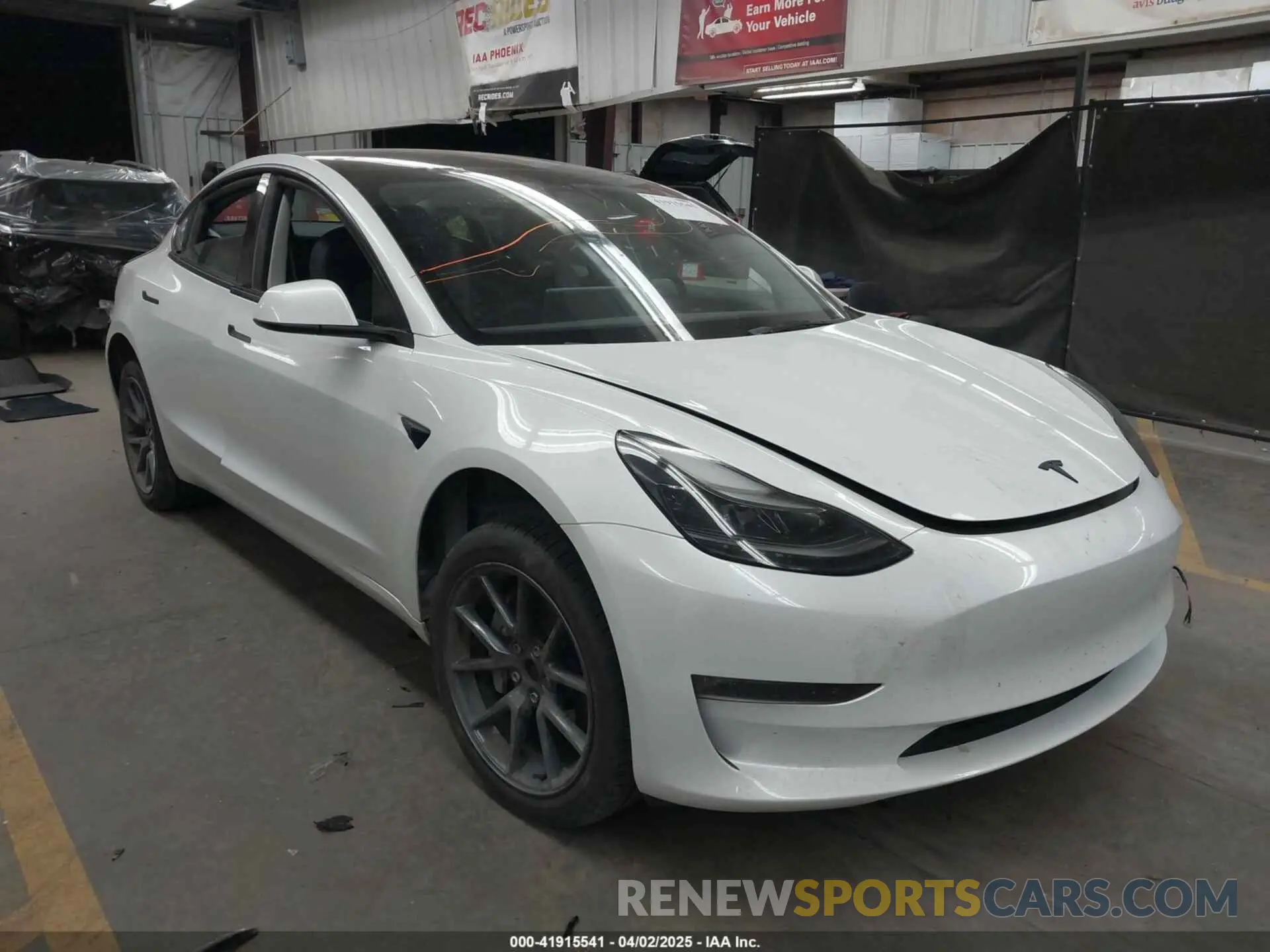 6 Photograph of a damaged car 5YJ3E1EB3PF603955 TESLA MODEL 3 2023