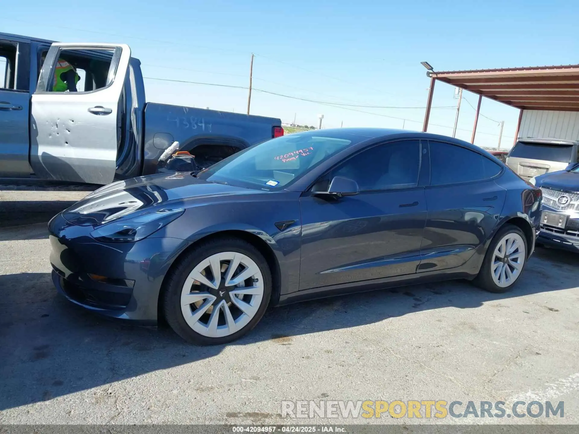 13 Фотография поврежденного автомобиля 5YJ3E1EB3PF626345 TESLA MODEL 3 2023