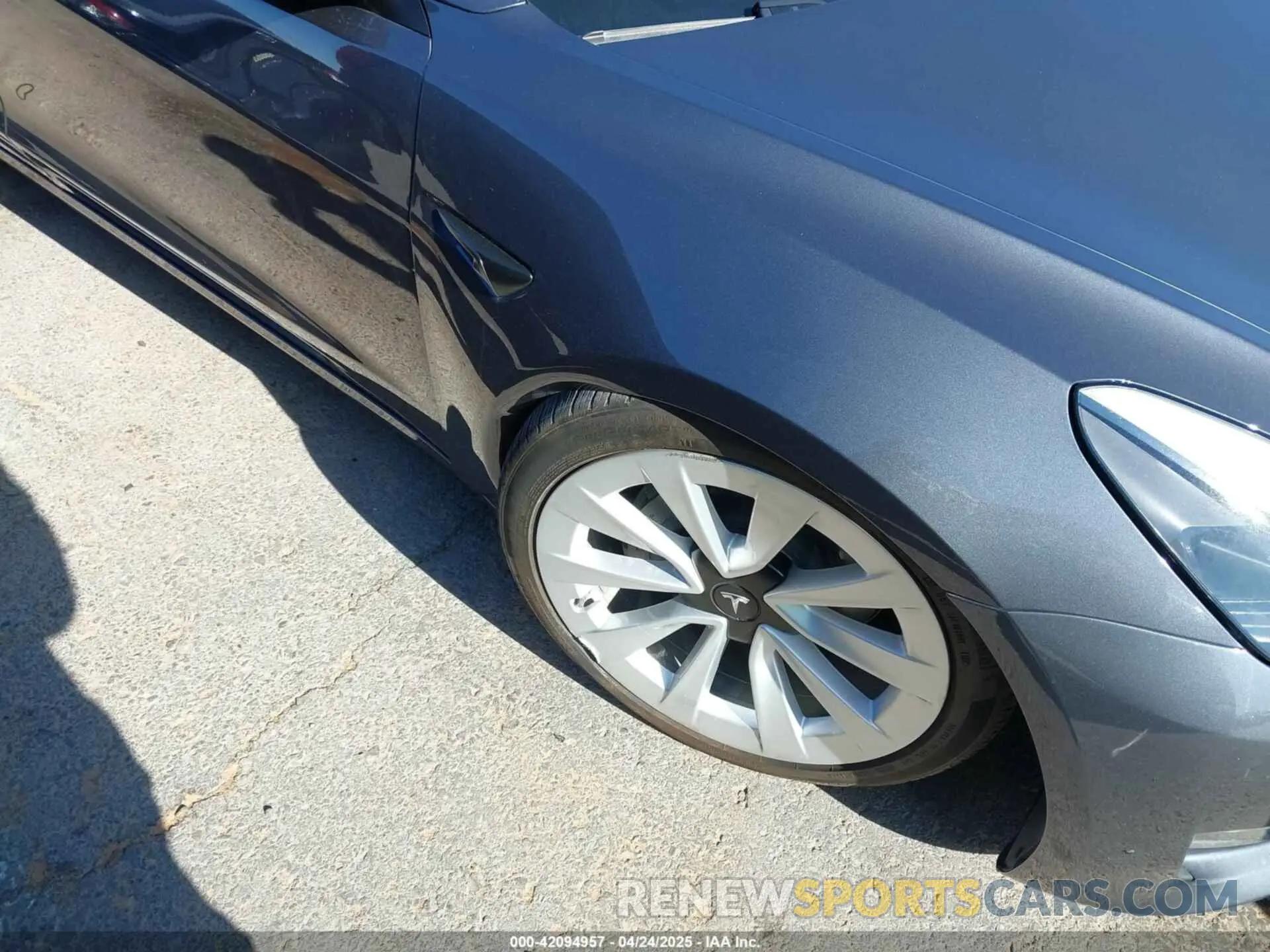 6 Фотография поврежденного автомобиля 5YJ3E1EB3PF626345 TESLA MODEL 3 2023