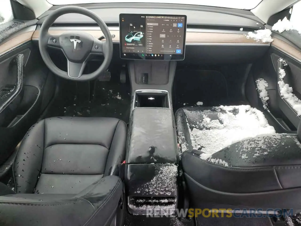 8 Photograph of a damaged car 5YJ3E1EB3PF663024 TESLA MODEL 3 2023
