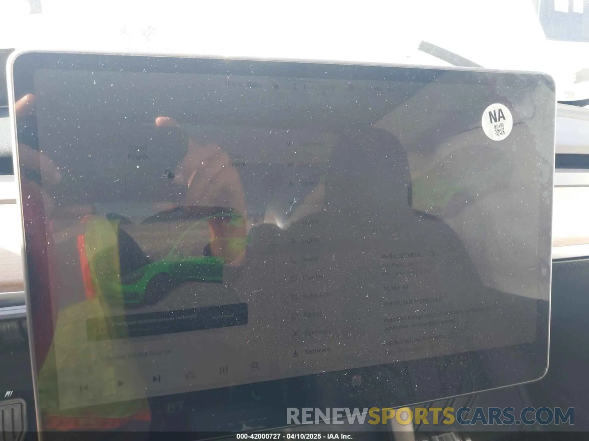 7 Photograph of a damaged car 5YJ3E1EB4PF632512 TESLA MODEL 3 2023