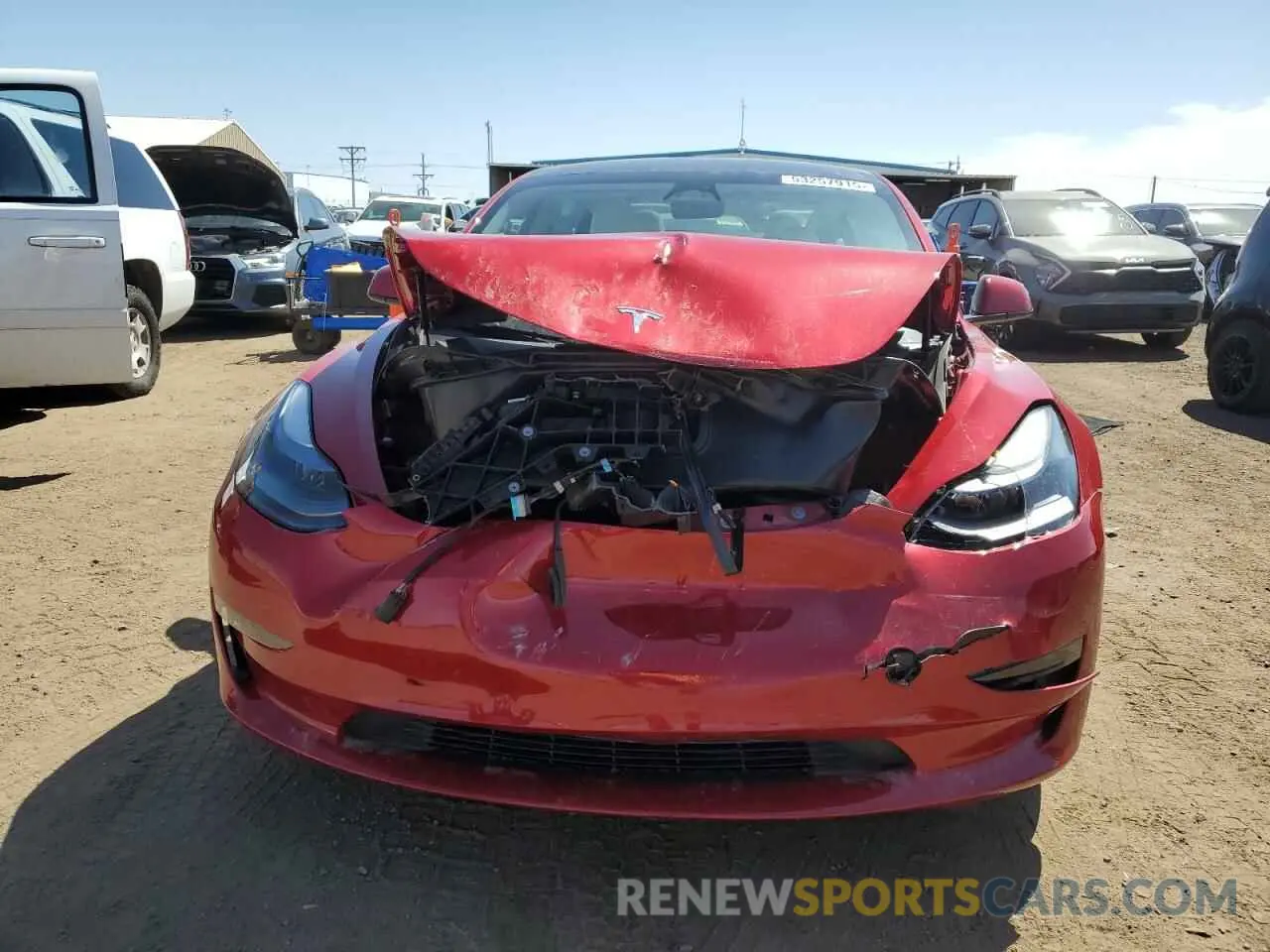 5 Photograph of a damaged car 5YJ3E1EB4PF655627 TESLA MODEL 3 2023