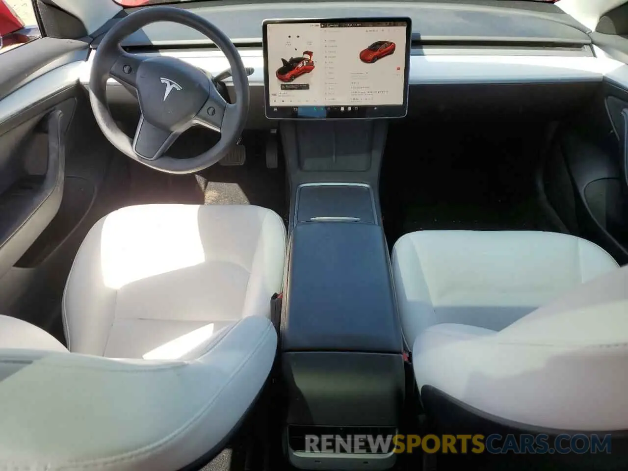8 Photograph of a damaged car 5YJ3E1EB4PF655627 TESLA MODEL 3 2023