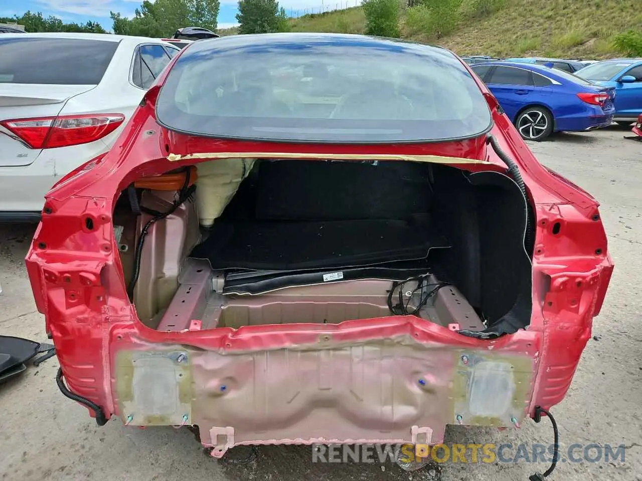 6 Фотография поврежденного автомобиля 5YJ3E1EB4PF662478 TESLA MODEL 3 2023