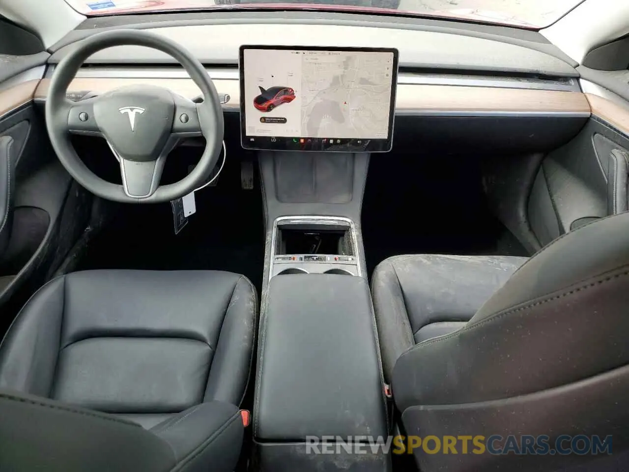 8 Фотография поврежденного автомобиля 5YJ3E1EB4PF662478 TESLA MODEL 3 2023