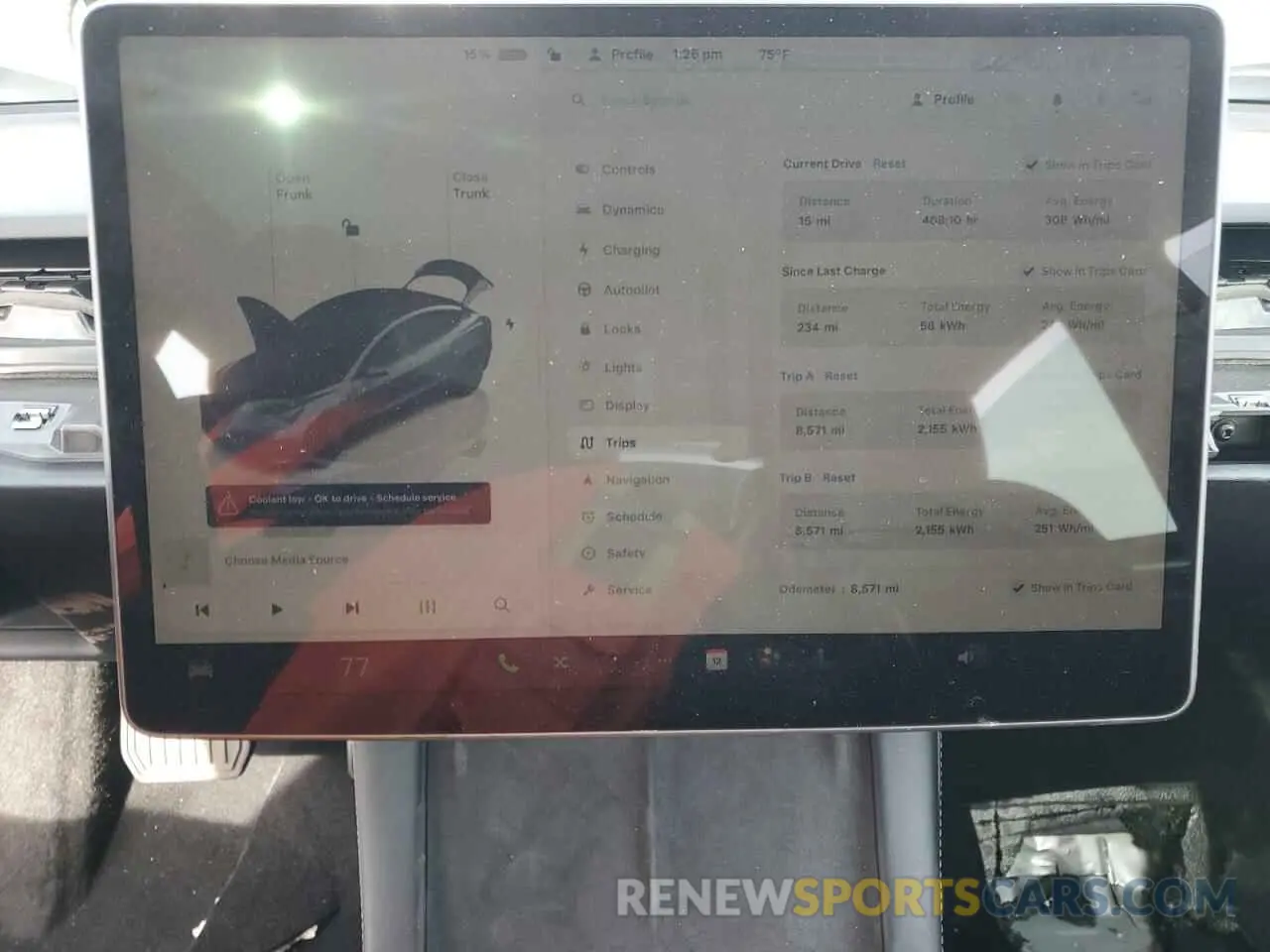 9 Photograph of a damaged car 5YJ3E1EB4PF665896 TESLA MODEL 3 2023