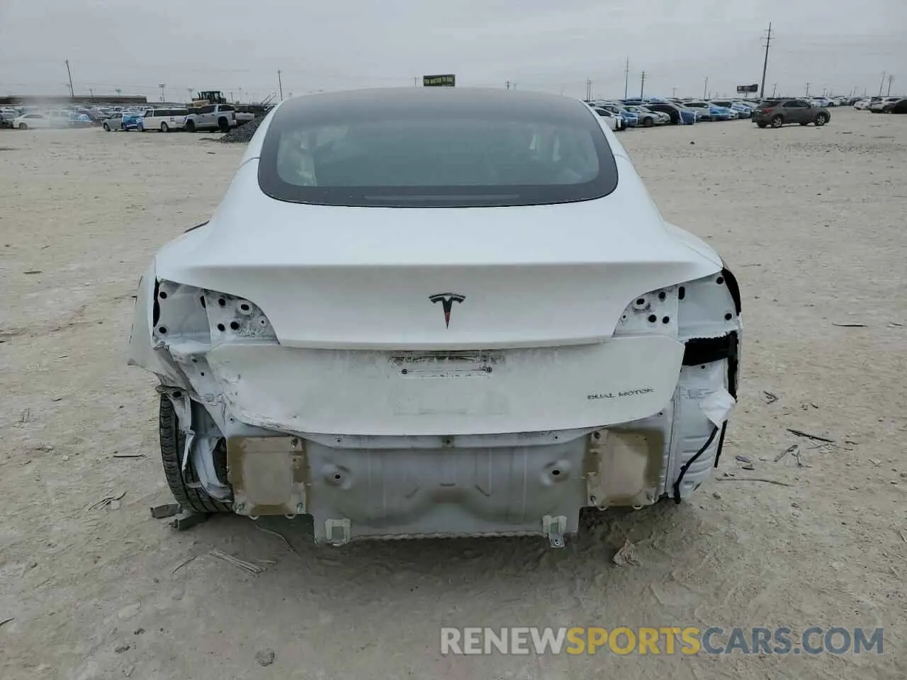 6 Photograph of a damaged car 5YJ3E1EB5PF633684 TESLA MODEL 3 2023