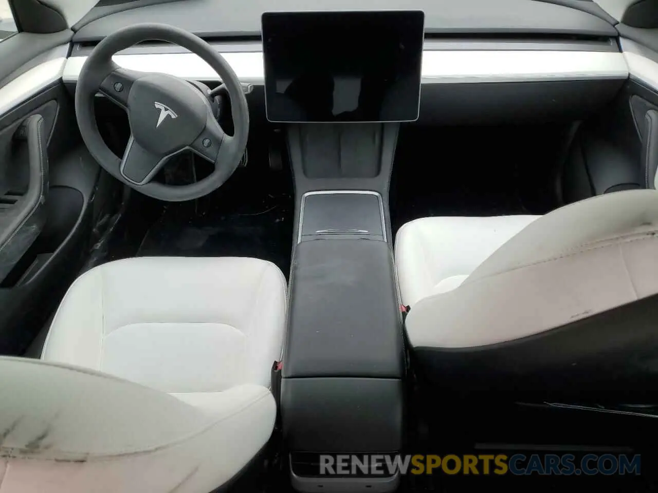 8 Photograph of a damaged car 5YJ3E1EB5PF633684 TESLA MODEL 3 2023