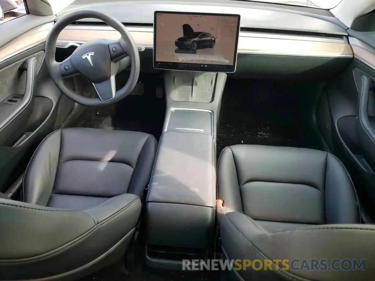 8 Photograph of a damaged car 5YJ3E1EB5PF636231 TESLA MODEL 3 2023
