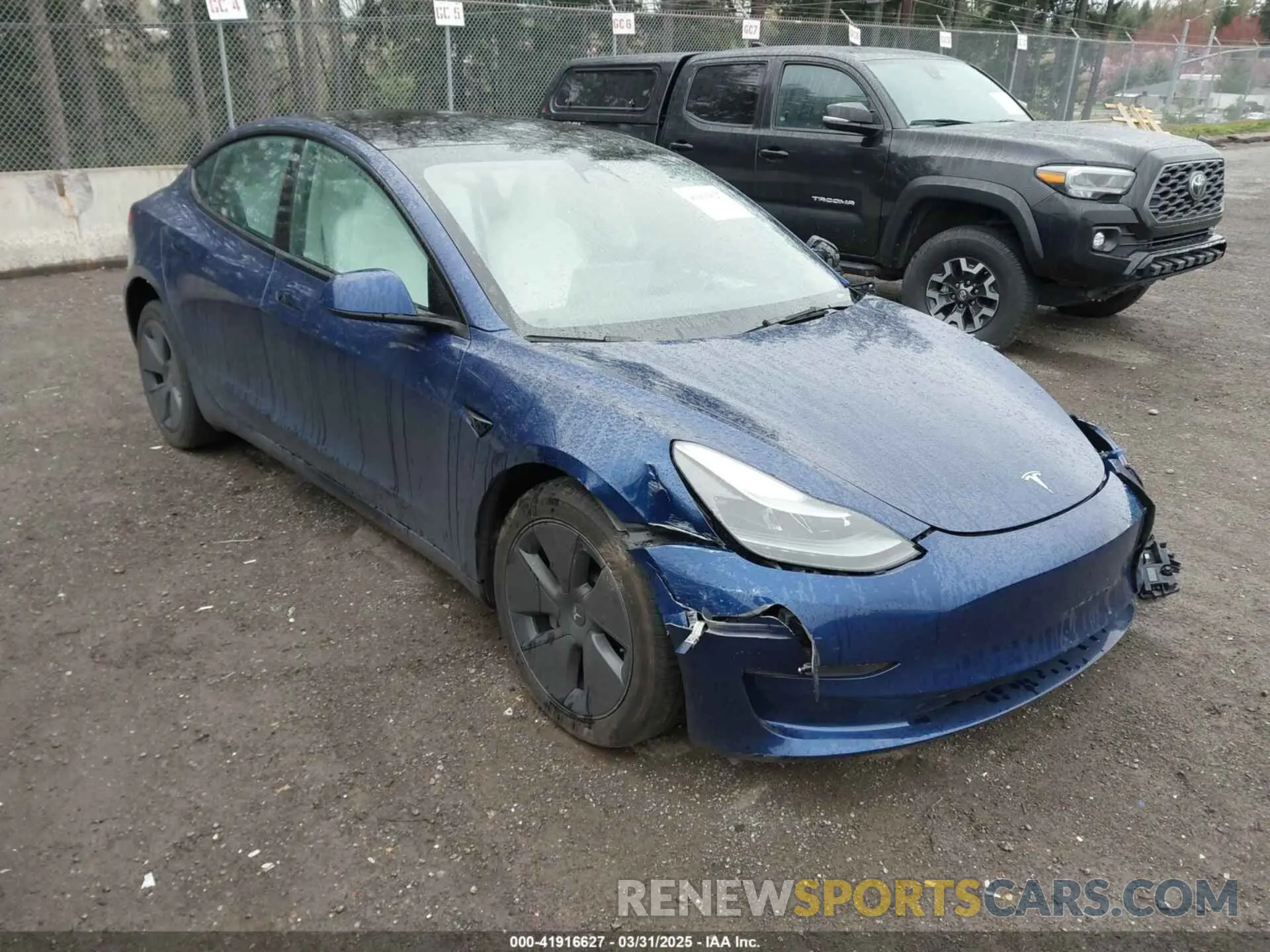 1 Фотография поврежденного автомобиля 5YJ3E1EB5PF704463 TESLA MODEL 3 2023