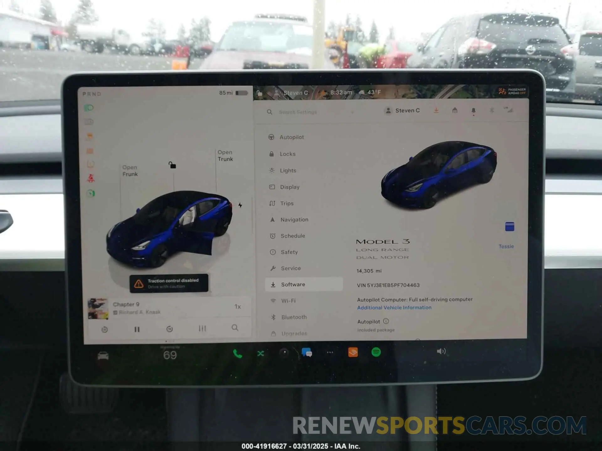 18 Фотография поврежденного автомобиля 5YJ3E1EB5PF704463 TESLA MODEL 3 2023