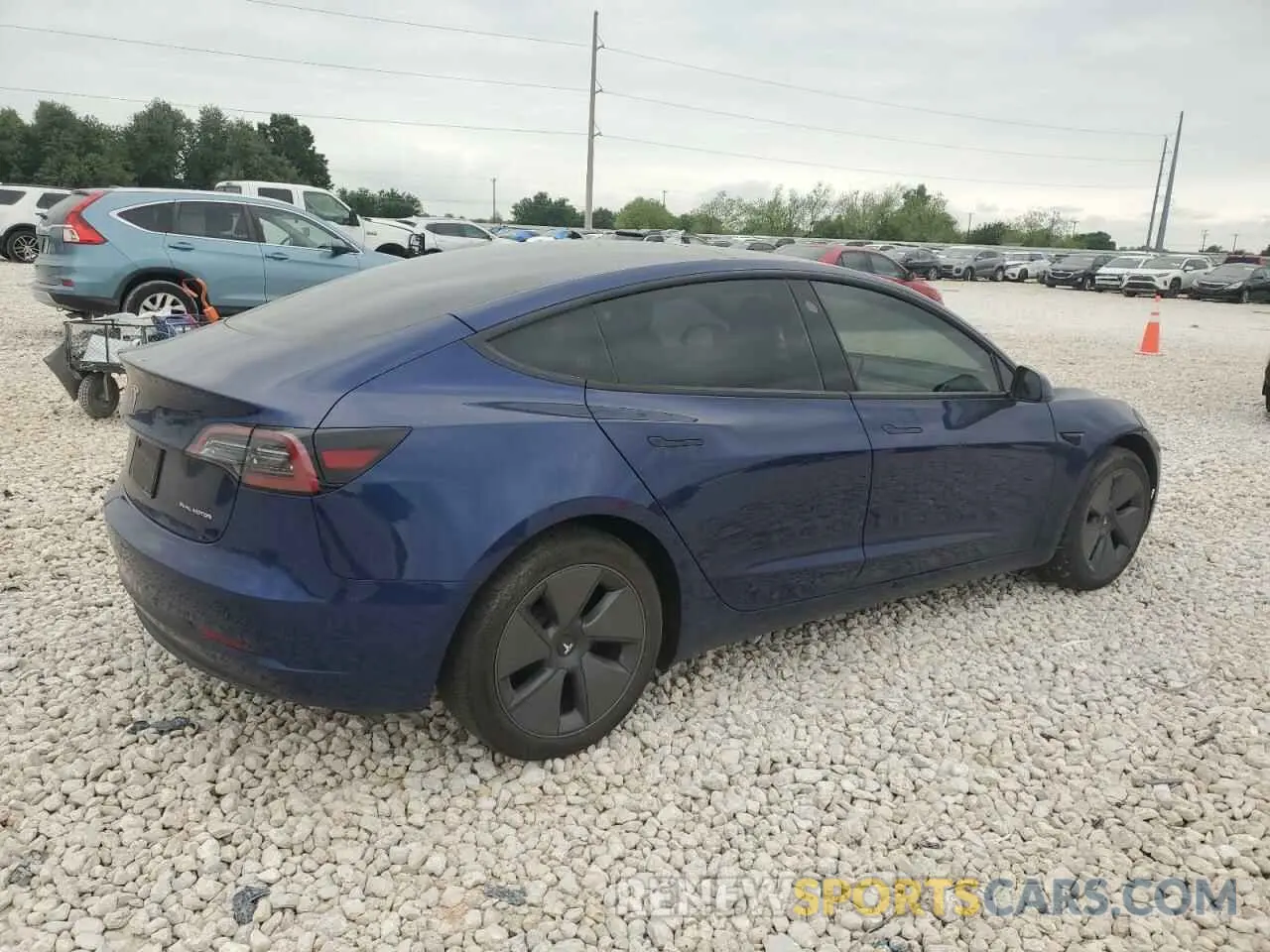 3 Фотография поврежденного автомобиля 5YJ3E1EB5PF711798 TESLA MODEL 3 2023