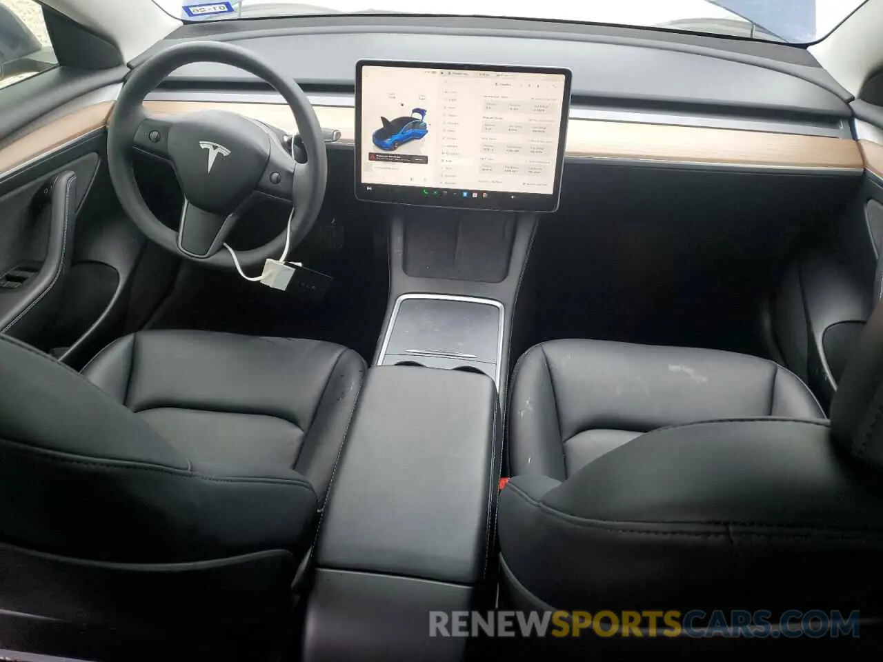 8 Фотография поврежденного автомобиля 5YJ3E1EB5PF711798 TESLA MODEL 3 2023