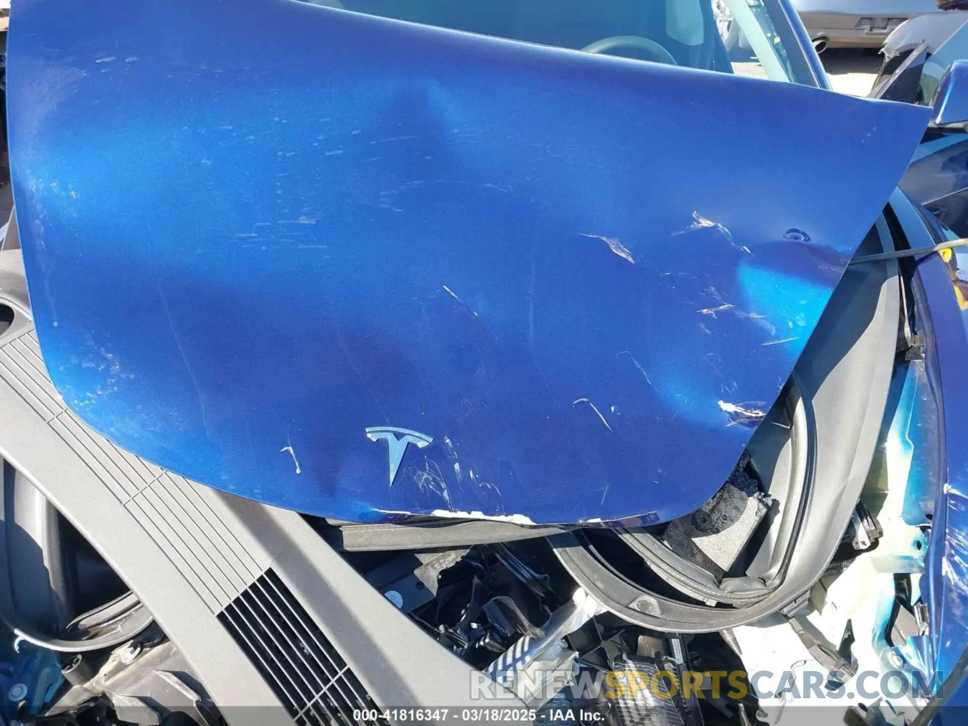 10 Фотография поврежденного автомобиля 5YJ3E1EB6PF595642 TESLA MODEL 3 2023