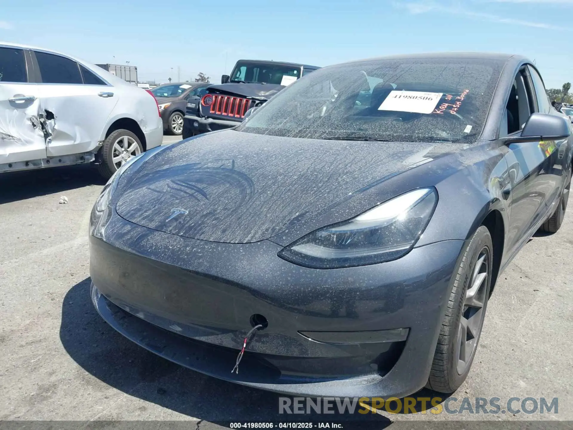 12 Photograph of a damaged car 5YJ3E1EB6PF682747 TESLA MODEL 3 2023