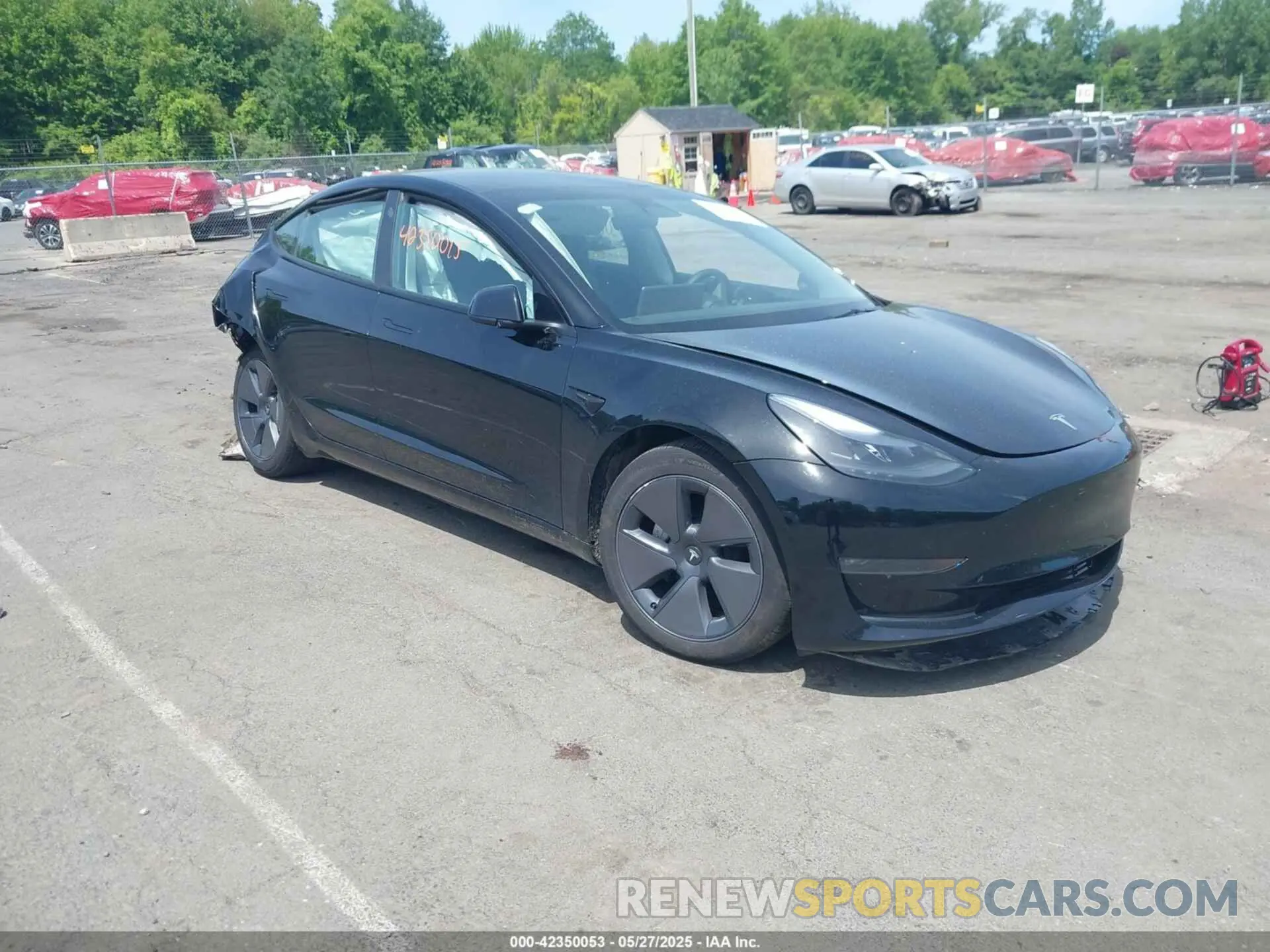 1 Фотография поврежденного автомобиля 5YJ3E1EB6PF706951 TESLA MODEL 3 2023