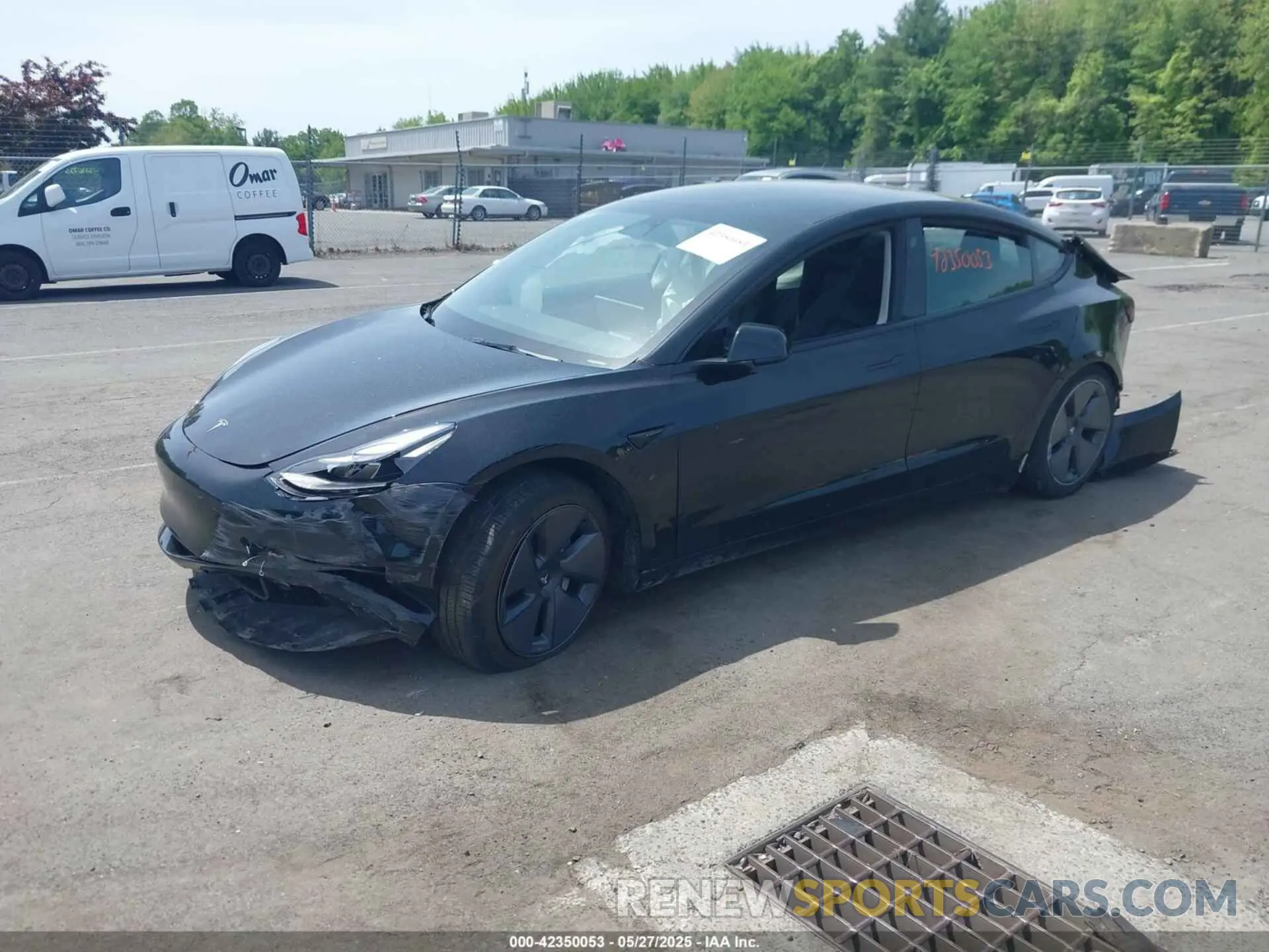 2 Фотография поврежденного автомобиля 5YJ3E1EB6PF706951 TESLA MODEL 3 2023