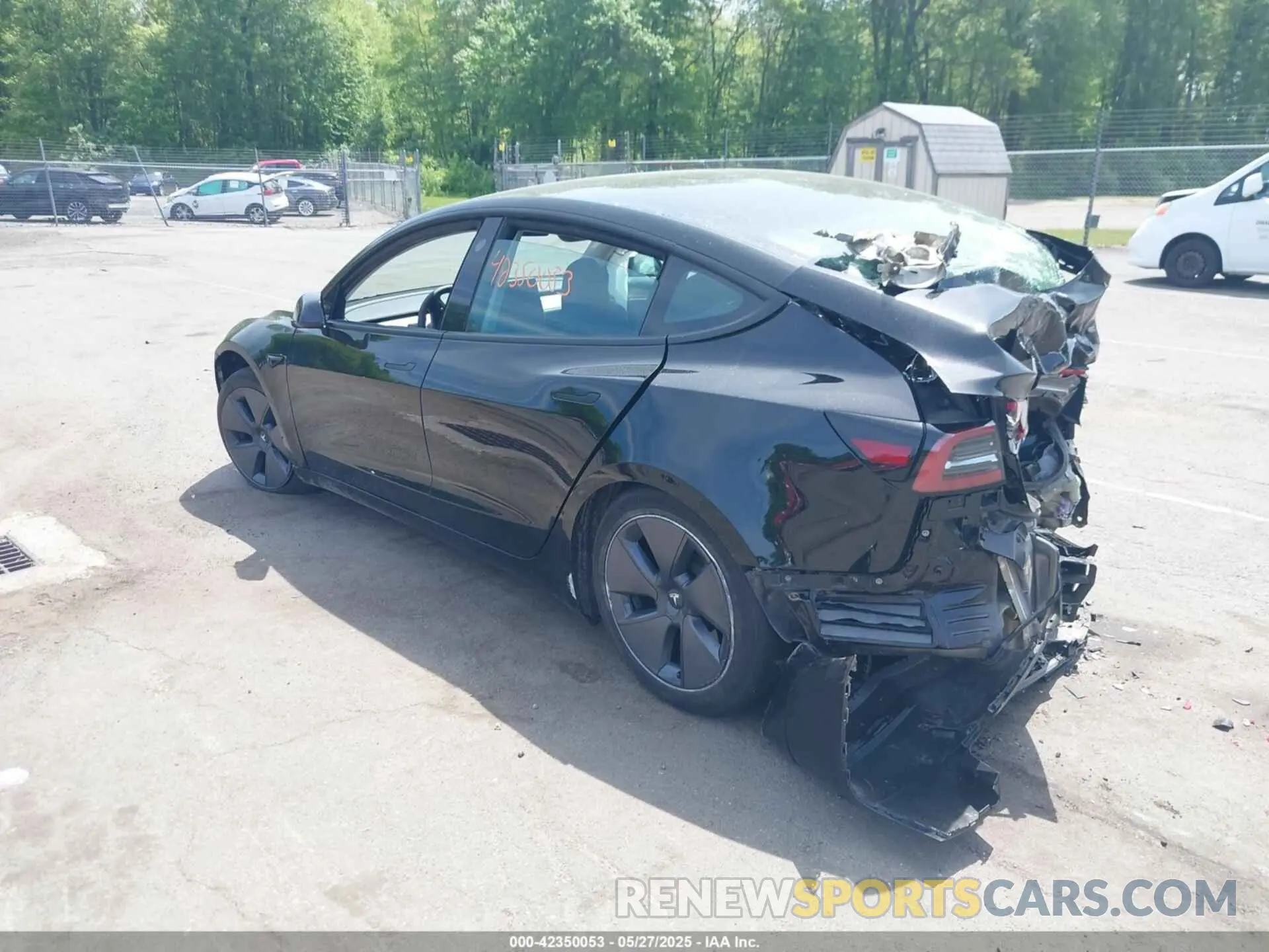 3 Фотография поврежденного автомобиля 5YJ3E1EB6PF706951 TESLA MODEL 3 2023