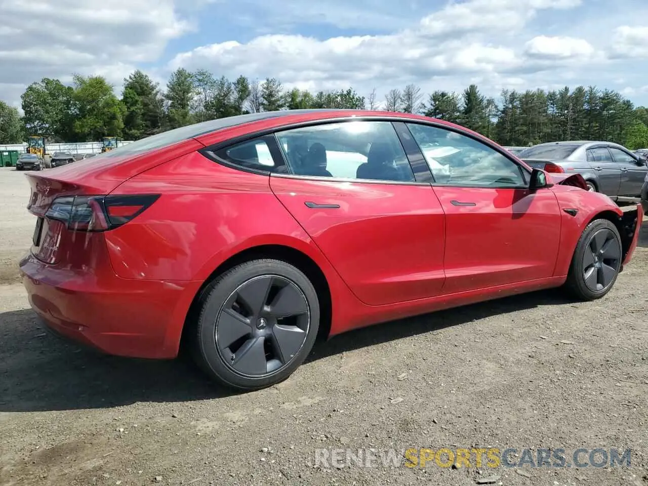 3 Фотография поврежденного автомобиля 5YJ3E1EB7PF390122 TESLA MODEL 3 2023