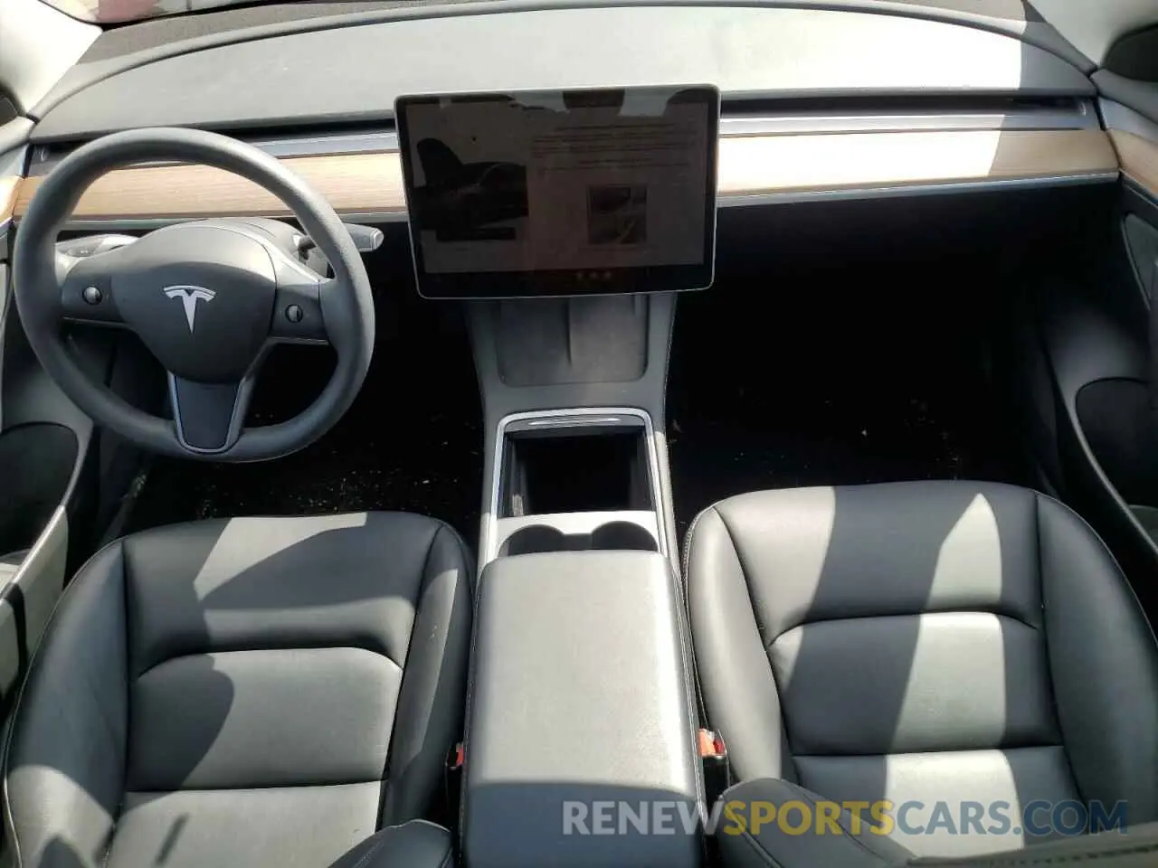 8 Фотография поврежденного автомобиля 5YJ3E1EB7PF390122 TESLA MODEL 3 2023