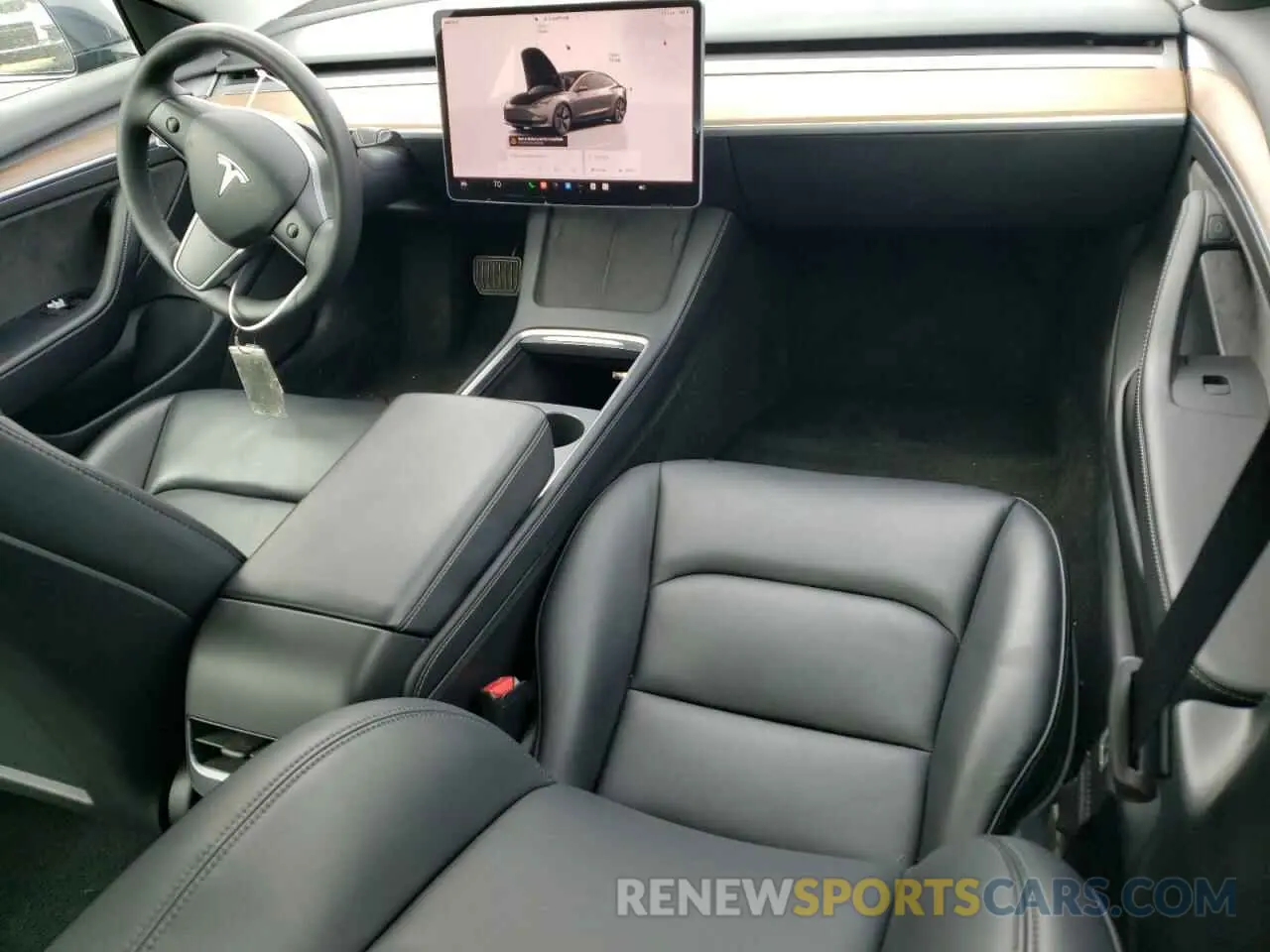 8 Фотография поврежденного автомобиля 5YJ3E1EB7PF454496 TESLA MODEL 3 2023