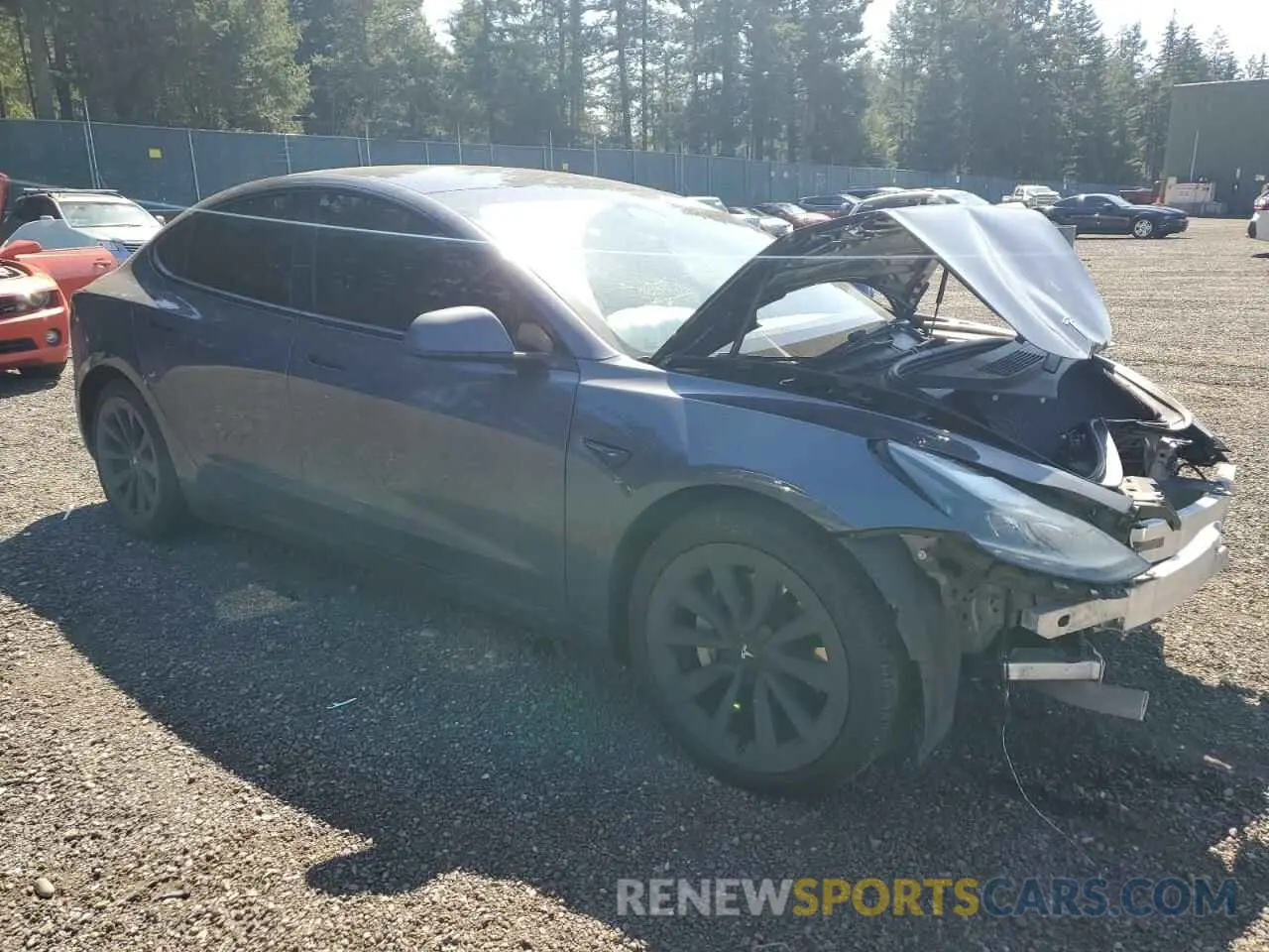 4 Photograph of a damaged car 5YJ3E1EB7PF479298 TESLA MODEL 3 2023