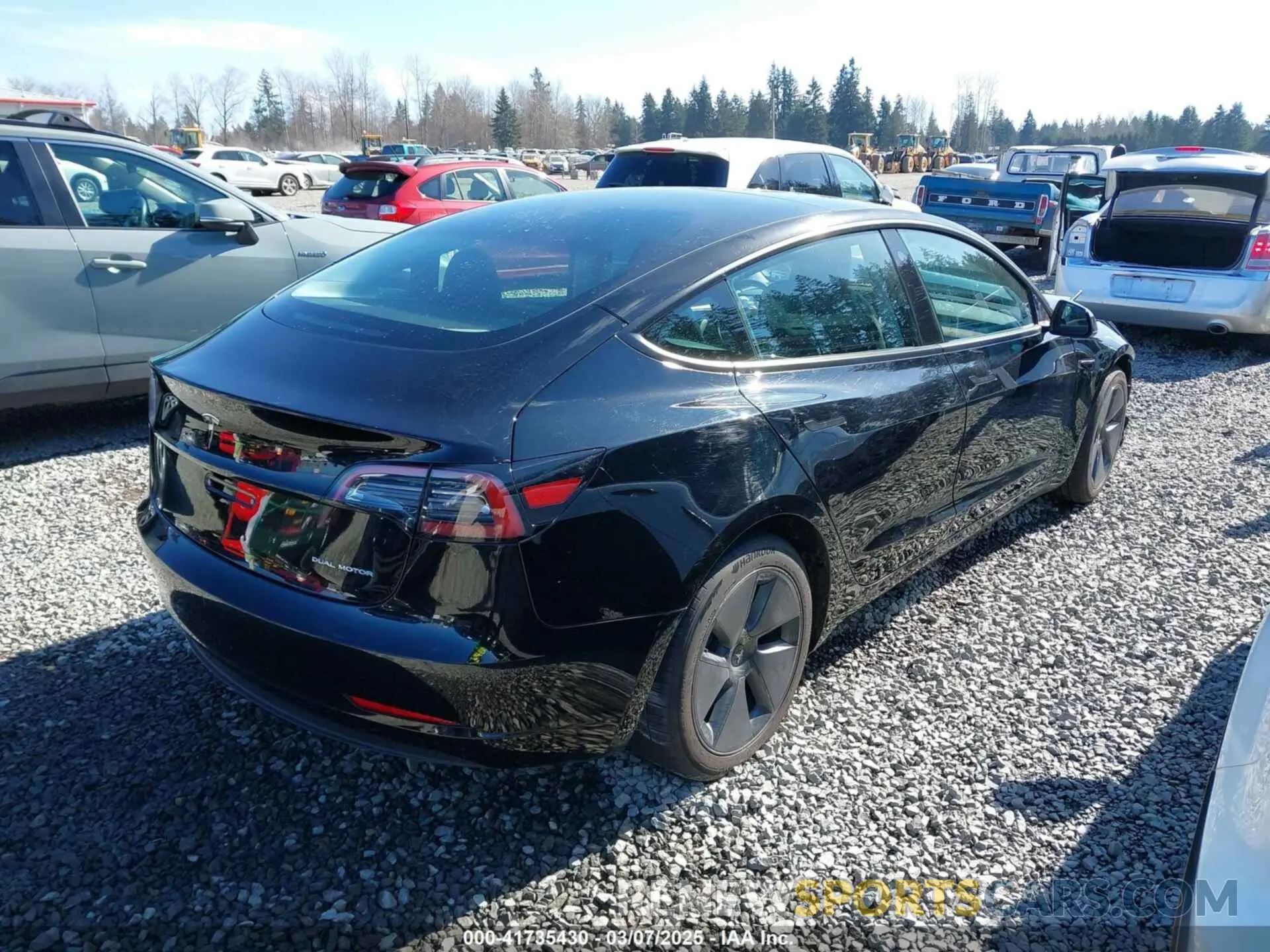 4 Photograph of a damaged car 5YJ3E1EB7PF657274 TESLA MODEL 3 2023