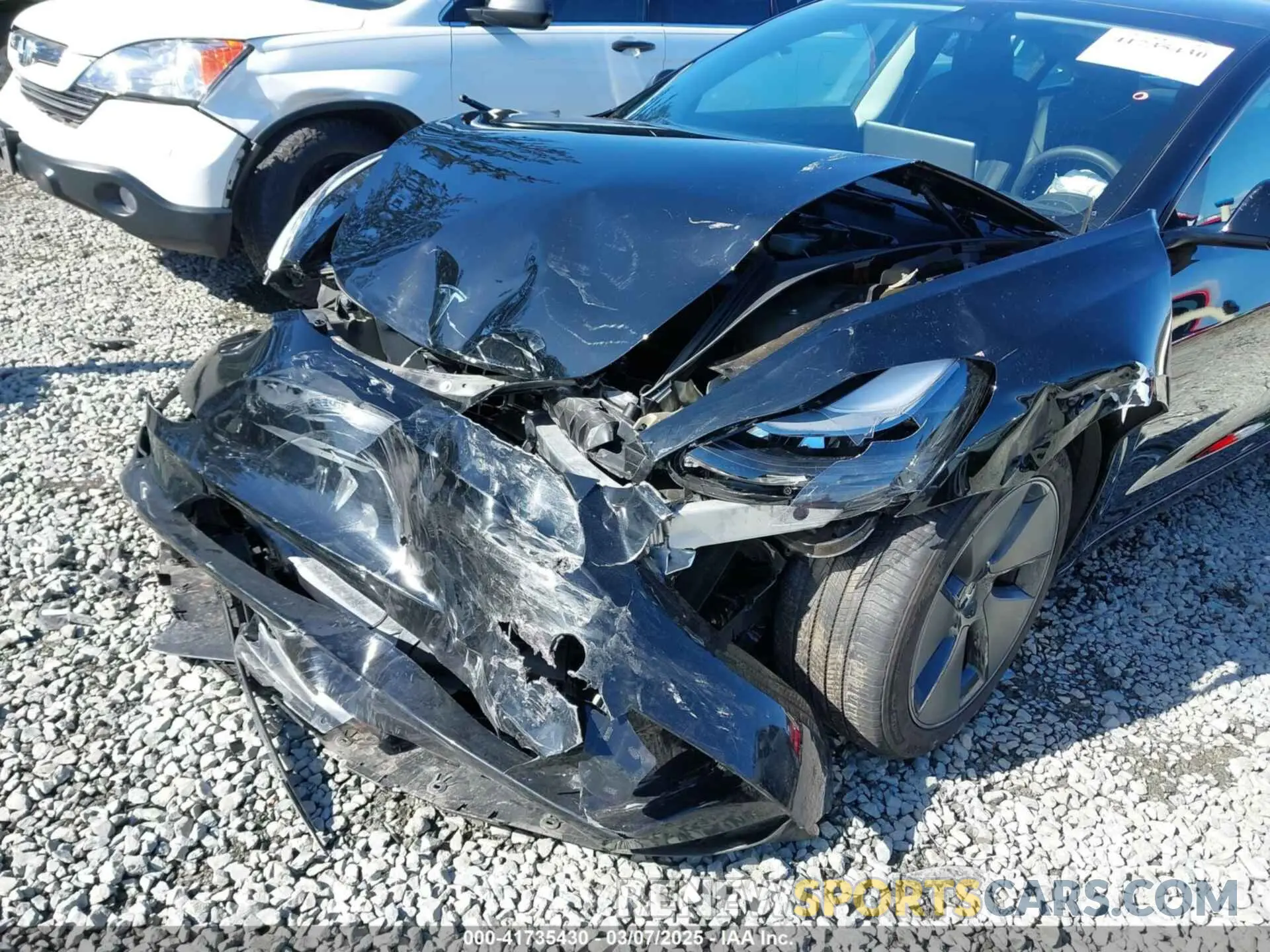 6 Photograph of a damaged car 5YJ3E1EB7PF657274 TESLA MODEL 3 2023