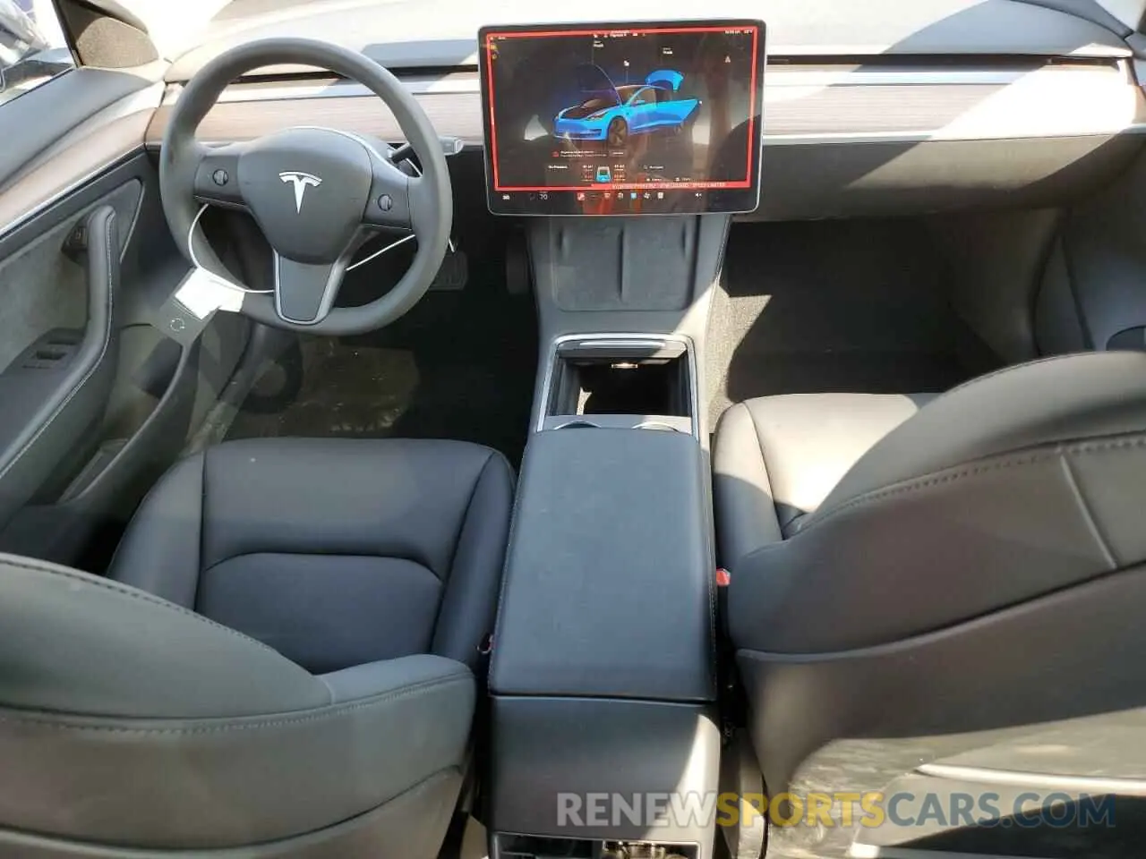 8 Фотография поврежденного автомобиля 5YJ3E1EB7PF662782 TESLA MODEL 3 2023