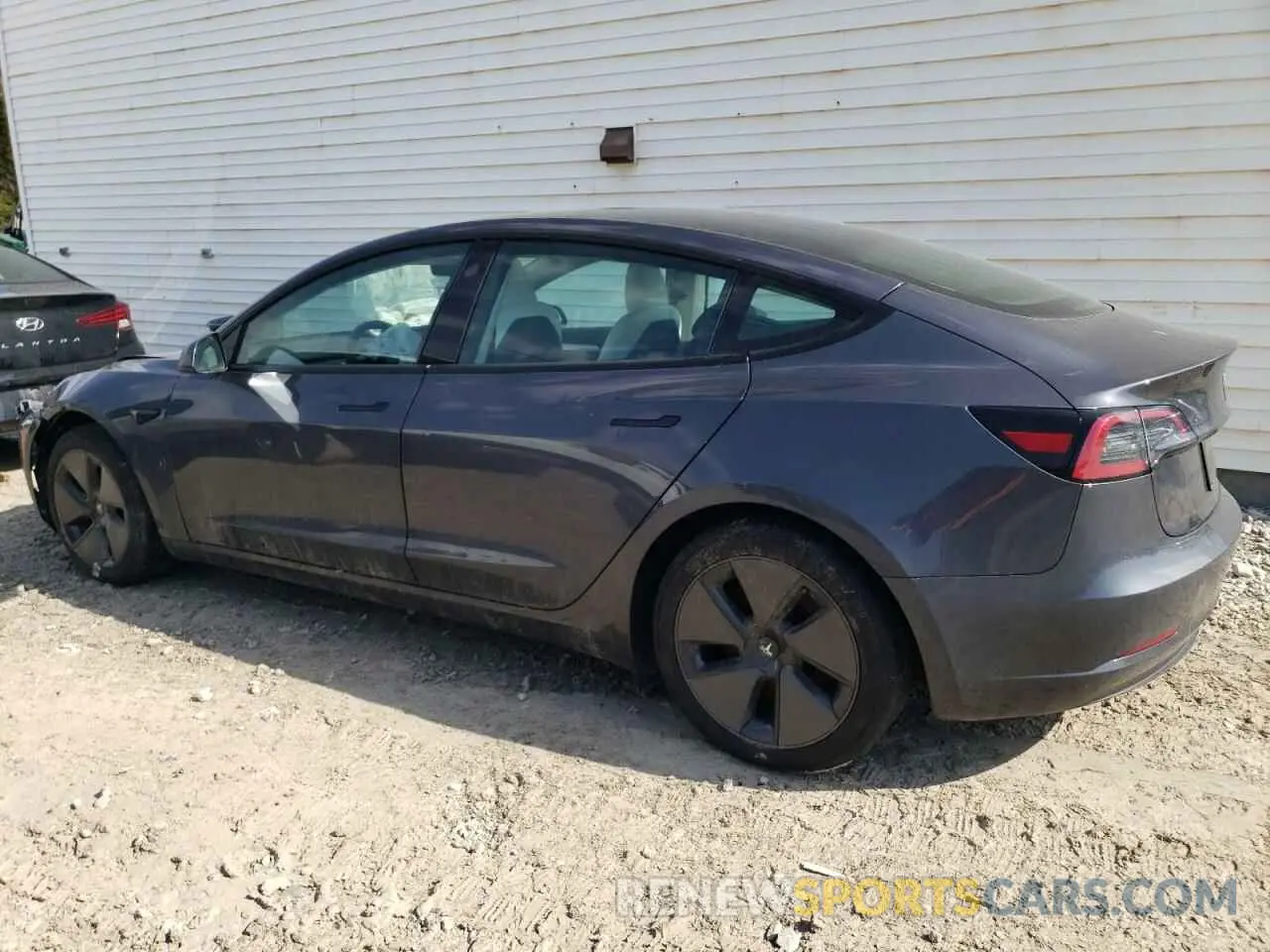 2 Photograph of a damaged car 5YJ3E1EB7PF678979 TESLA MODEL 3 2023