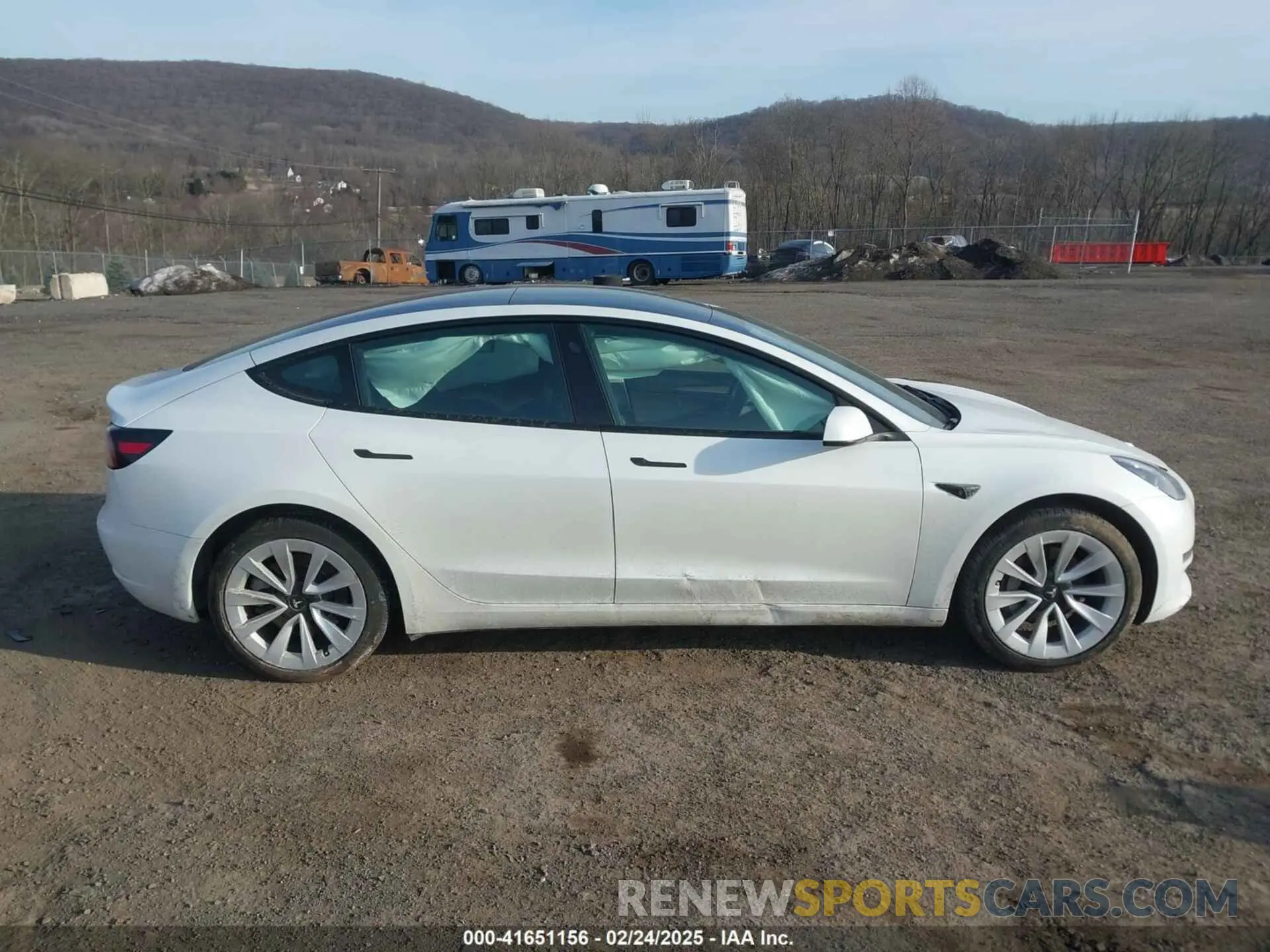 12 Photograph of a damaged car 5YJ3E1EB8PF600291 TESLA MODEL 3 2023