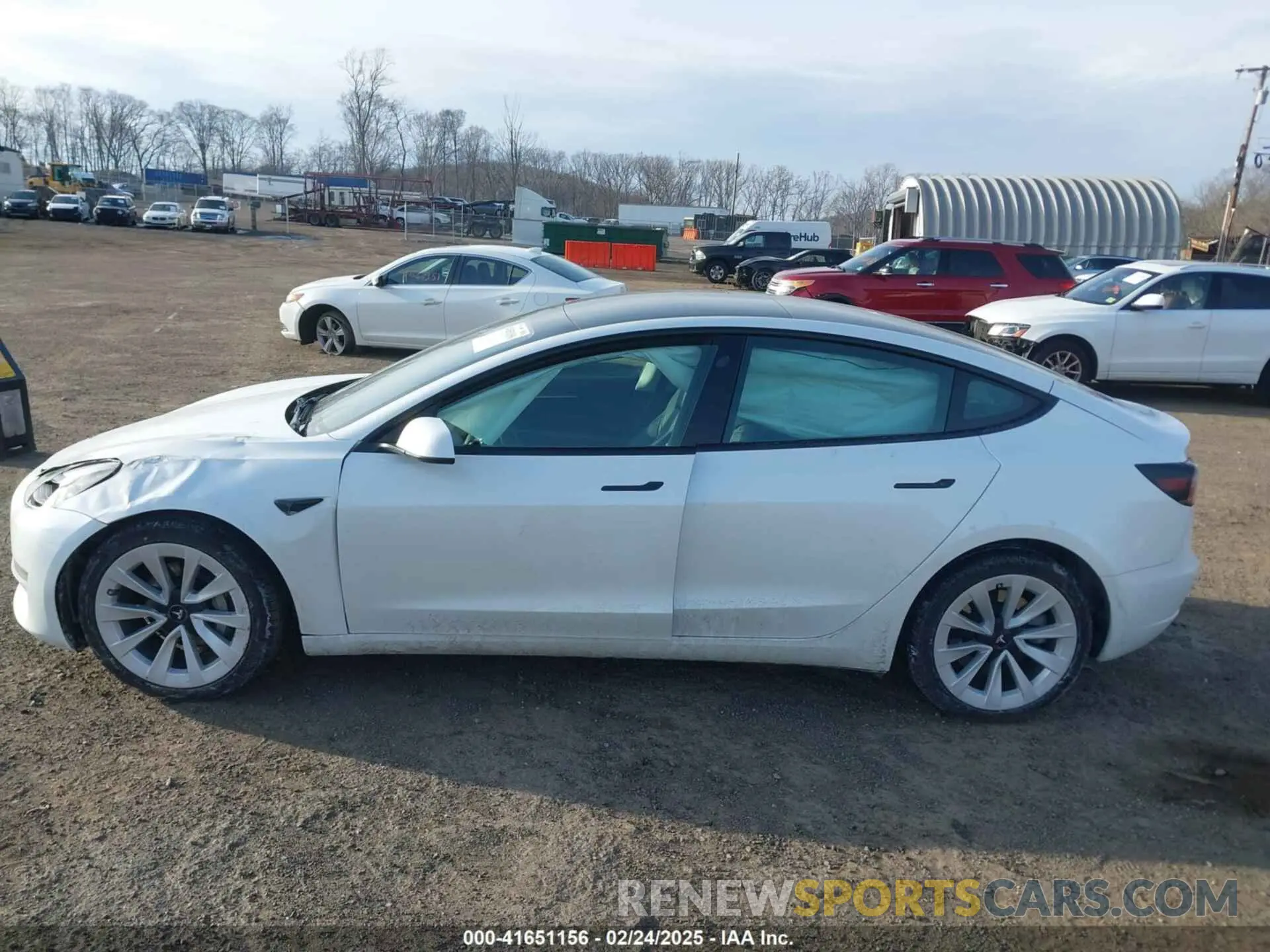 13 Photograph of a damaged car 5YJ3E1EB8PF600291 TESLA MODEL 3 2023