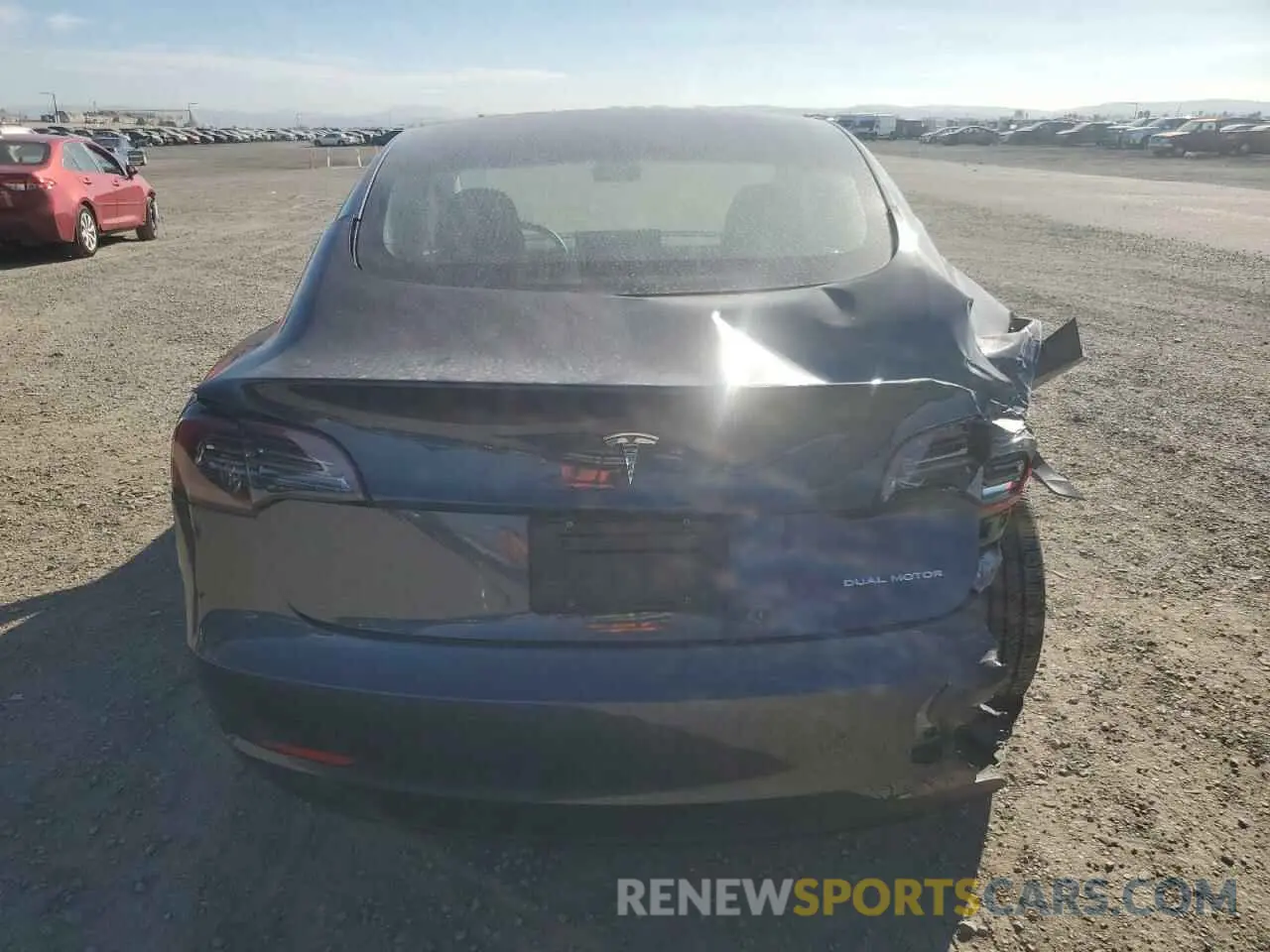 6 Photograph of a damaged car 5YJ3E1EB8PF606723 TESLA MODEL 3 2023