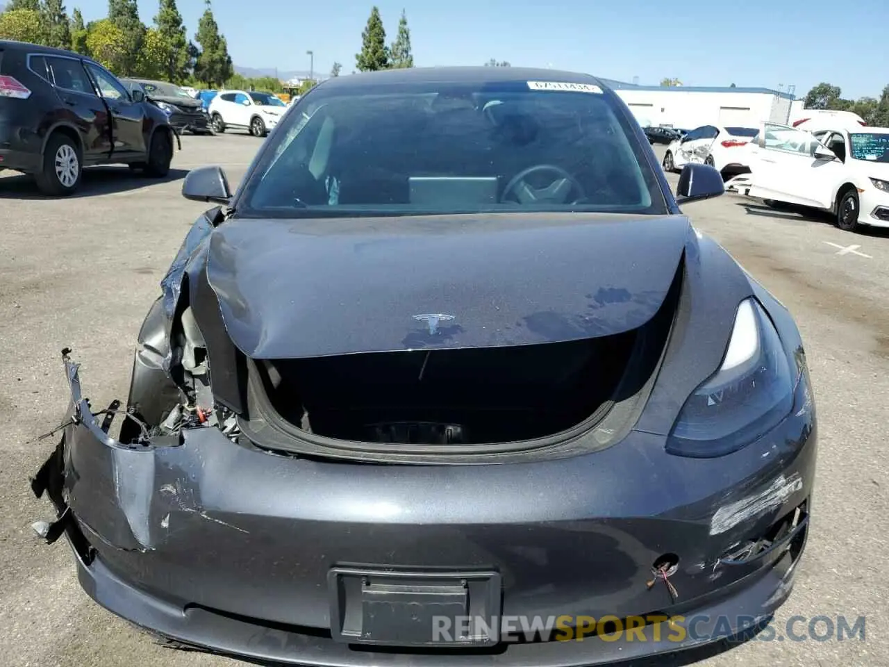 5 Photograph of a damaged car 5YJ3E1EB8PF623862 TESLA MODEL 3 2023