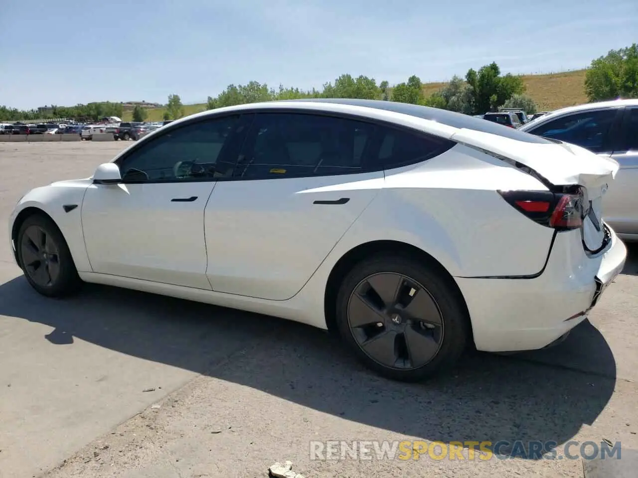 2 Photograph of a damaged car 5YJ3E1EB8PF632948 TESLA MODEL 3 2023