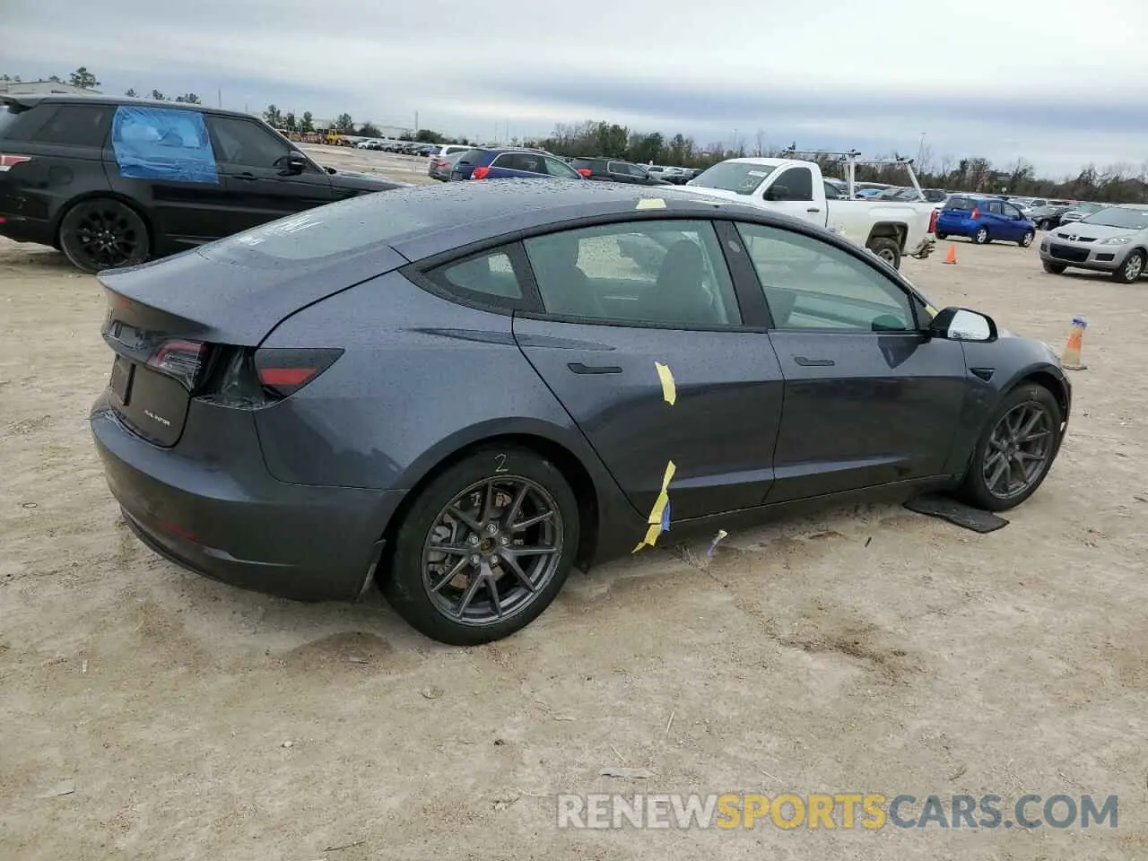 3 Photograph of a damaged car 5YJ3E1EB8PF685049 TESLA MODEL 3 2023