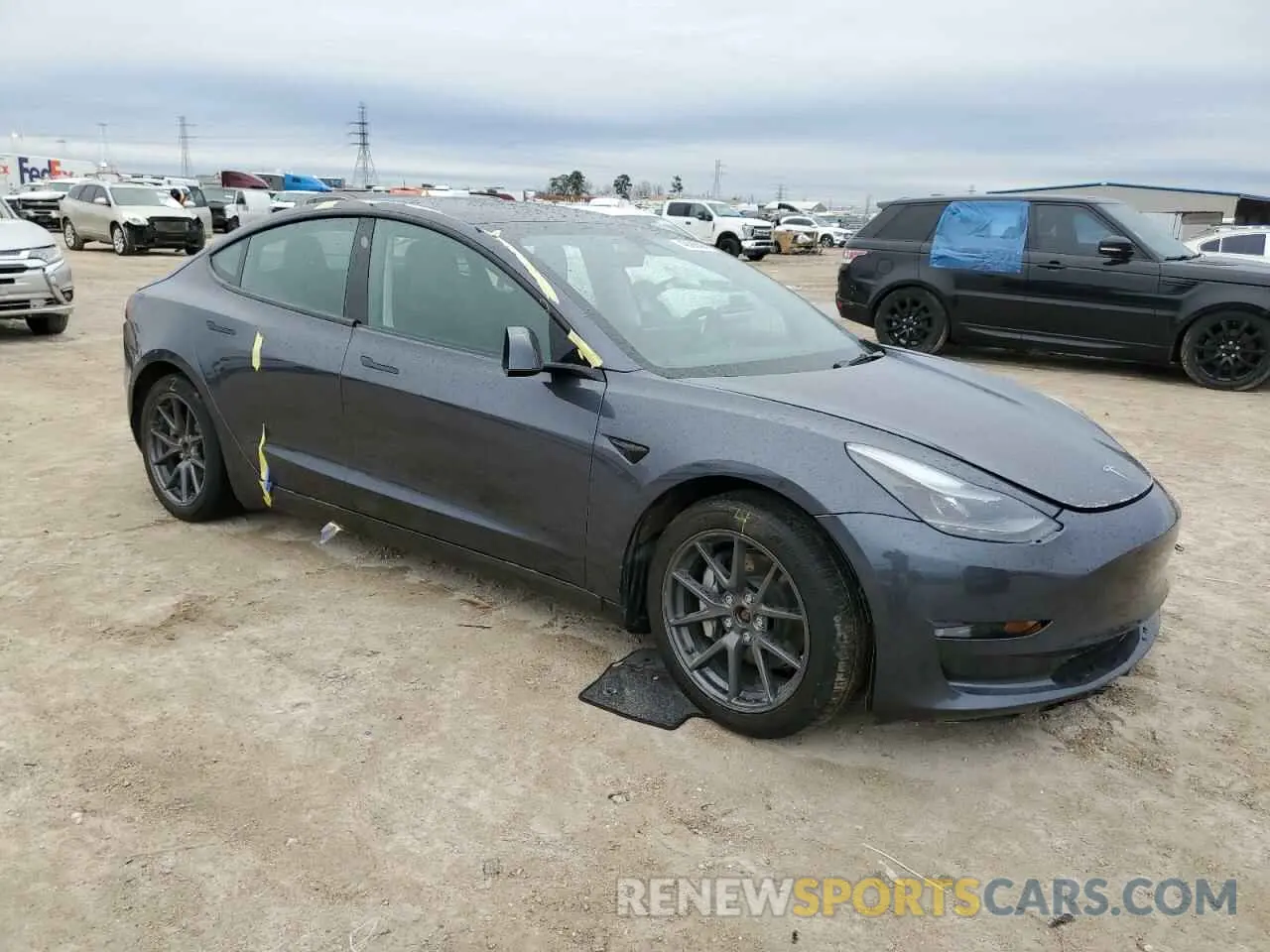 4 Photograph of a damaged car 5YJ3E1EB8PF685049 TESLA MODEL 3 2023