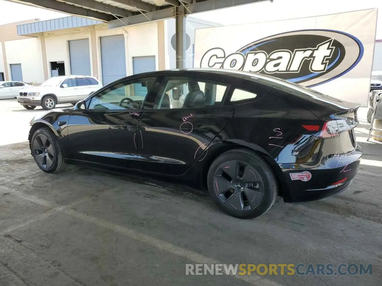 2 Фотография поврежденного автомобиля 5YJ3E1EB8PF693510 TESLA MODEL 3 2023