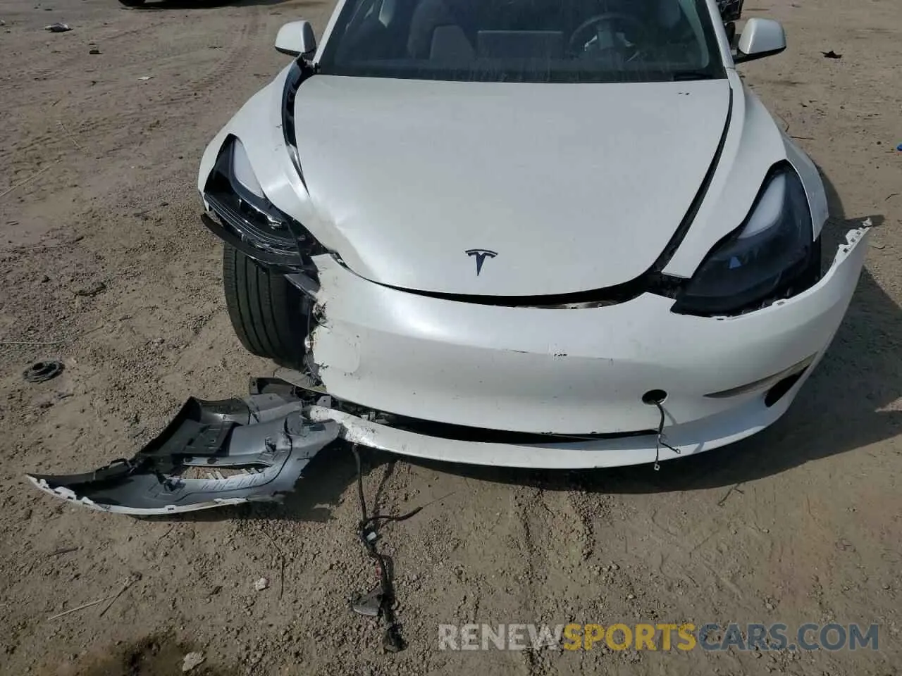 11 Фотография поврежденного автомобиля 5YJ3E1EB9PF386556 TESLA MODEL 3 2023