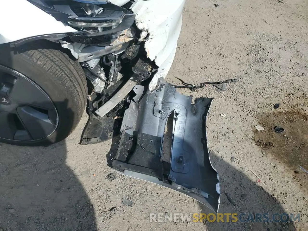 12 Фотография поврежденного автомобиля 5YJ3E1EB9PF386556 TESLA MODEL 3 2023