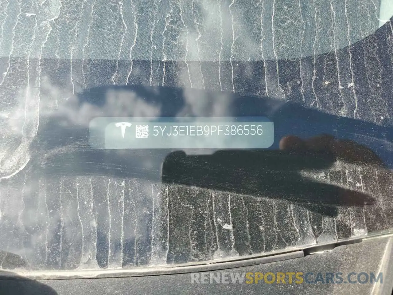 13 Фотография поврежденного автомобиля 5YJ3E1EB9PF386556 TESLA MODEL 3 2023
